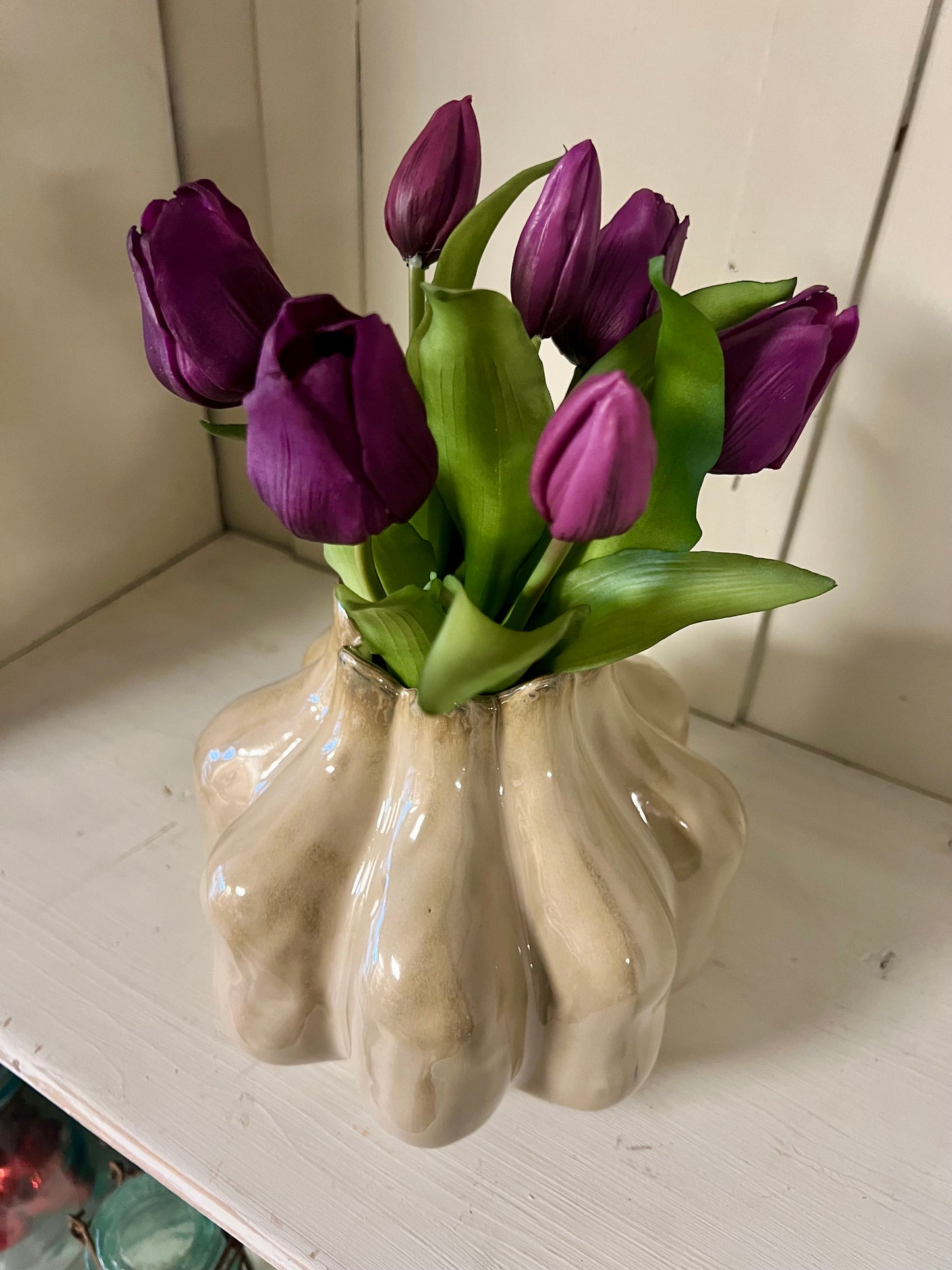 TULPEN| PAARS | SILICONE | REAL | TOUCH