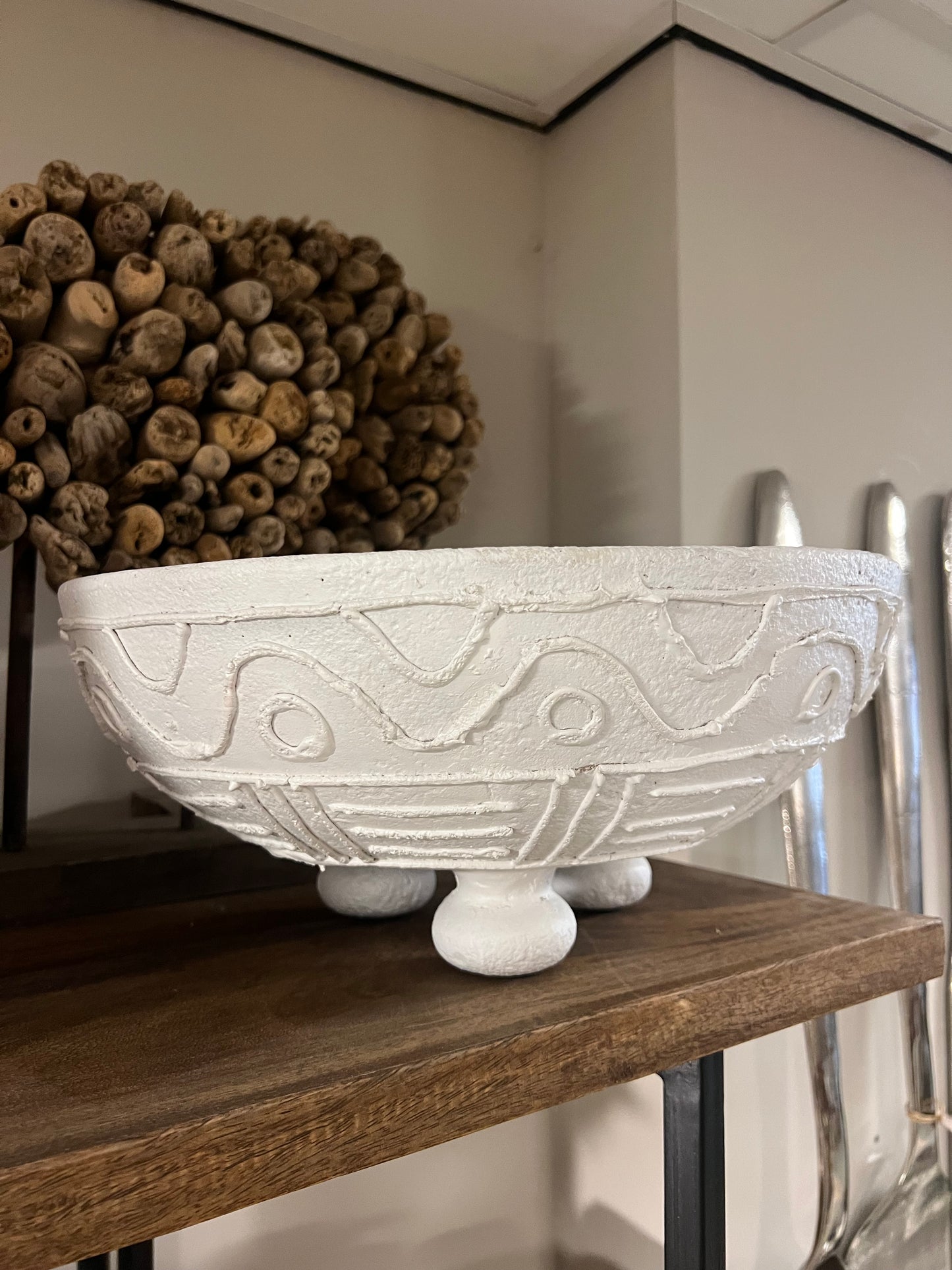 TERRACOTA | SCHAAL | WIT