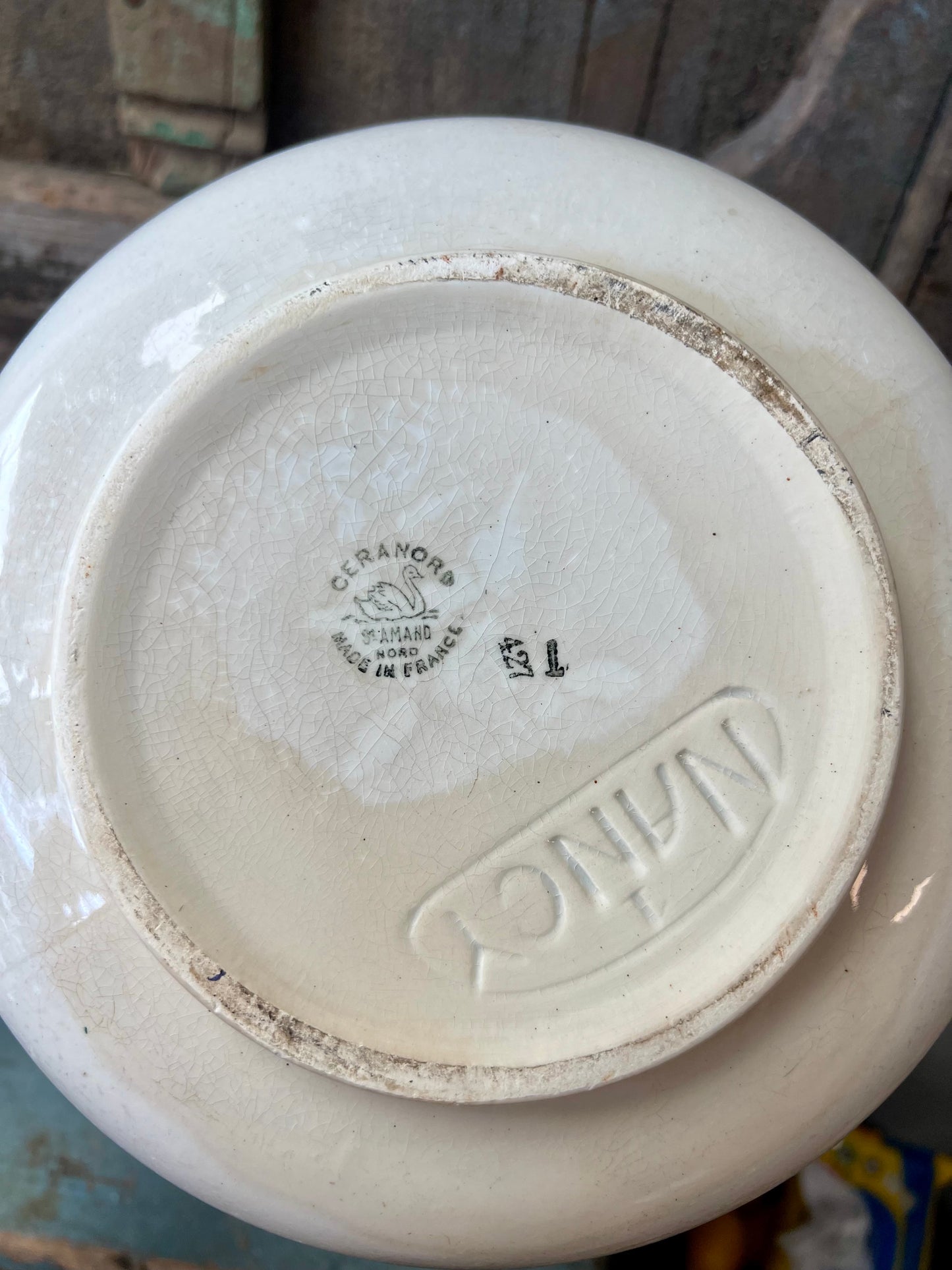 SCHAAL | BEIGE | GROEN | BROCANTE