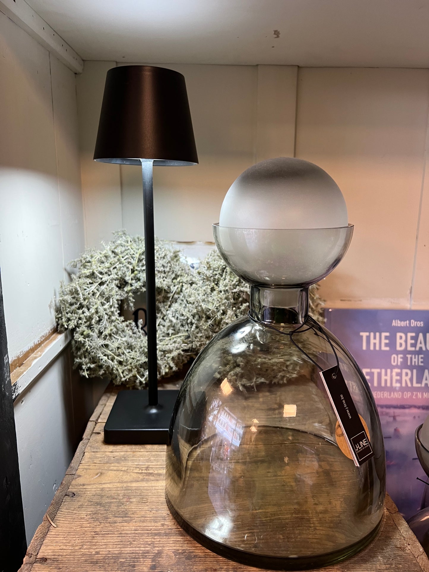 TAFELLAMP | TOUCH | USB | OPLAADBAAR | LED | ZWART | 38 | CM