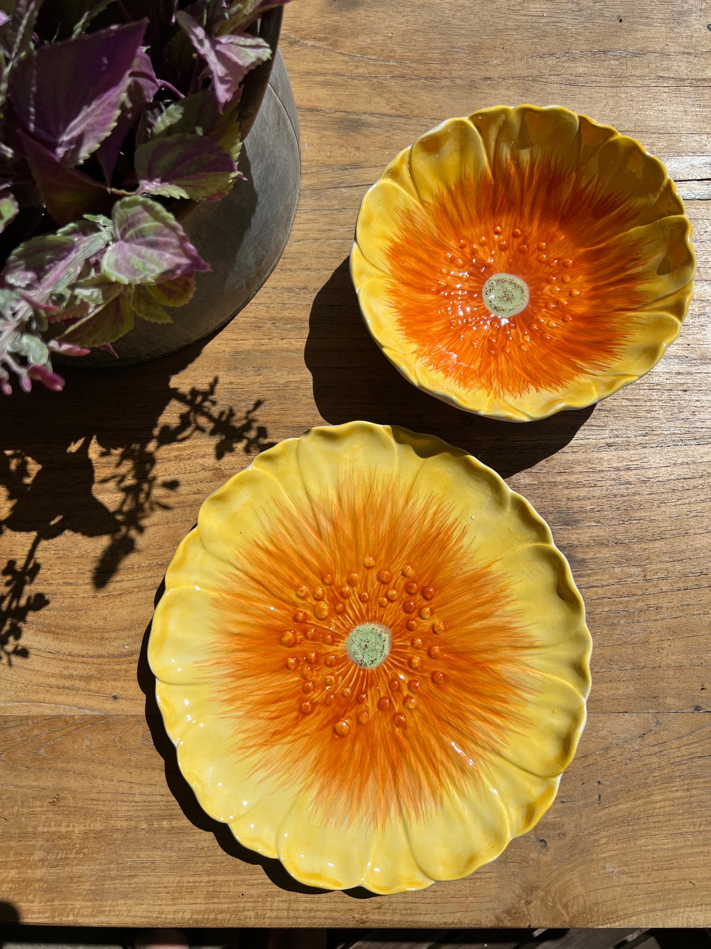 SCHAALTJE | BLOEM | ORANJE | GEEL