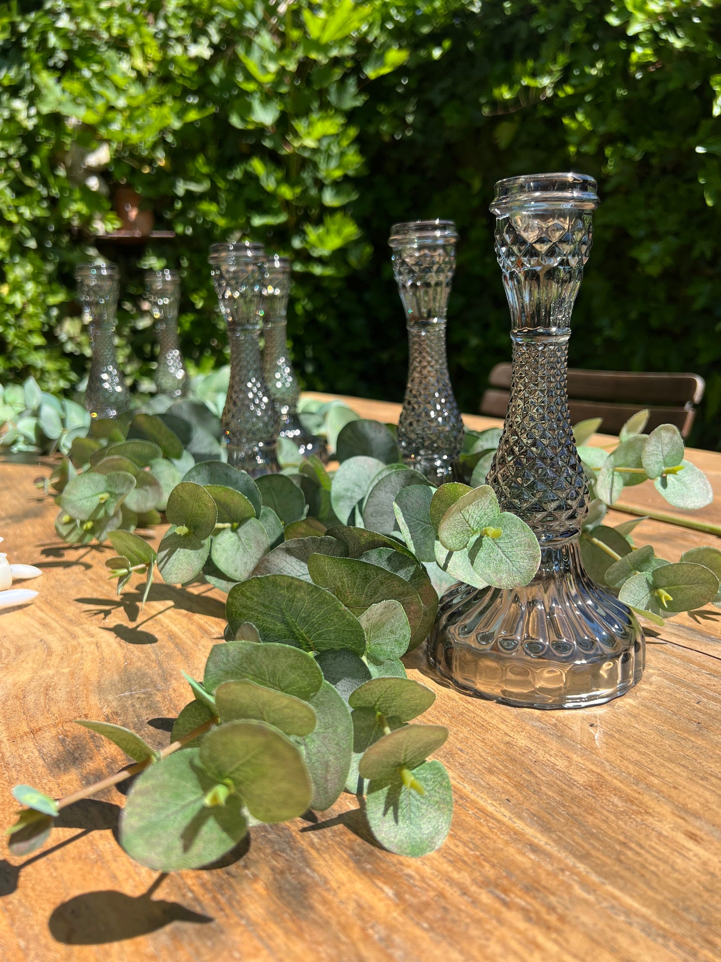 KANDELAAR | SMOKED | GLAS