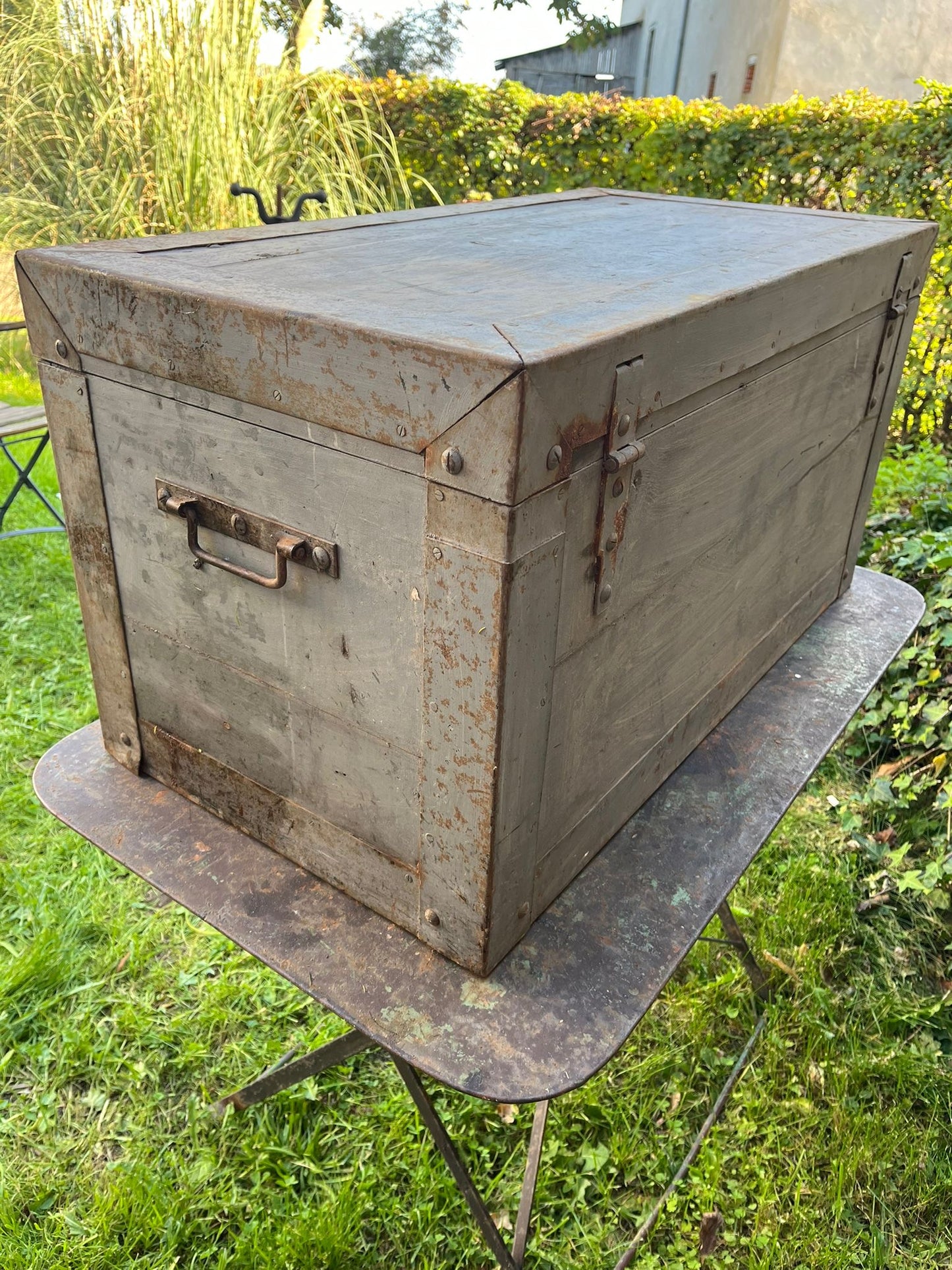 OUDE | HOUTEN | KIST | BROCANTE