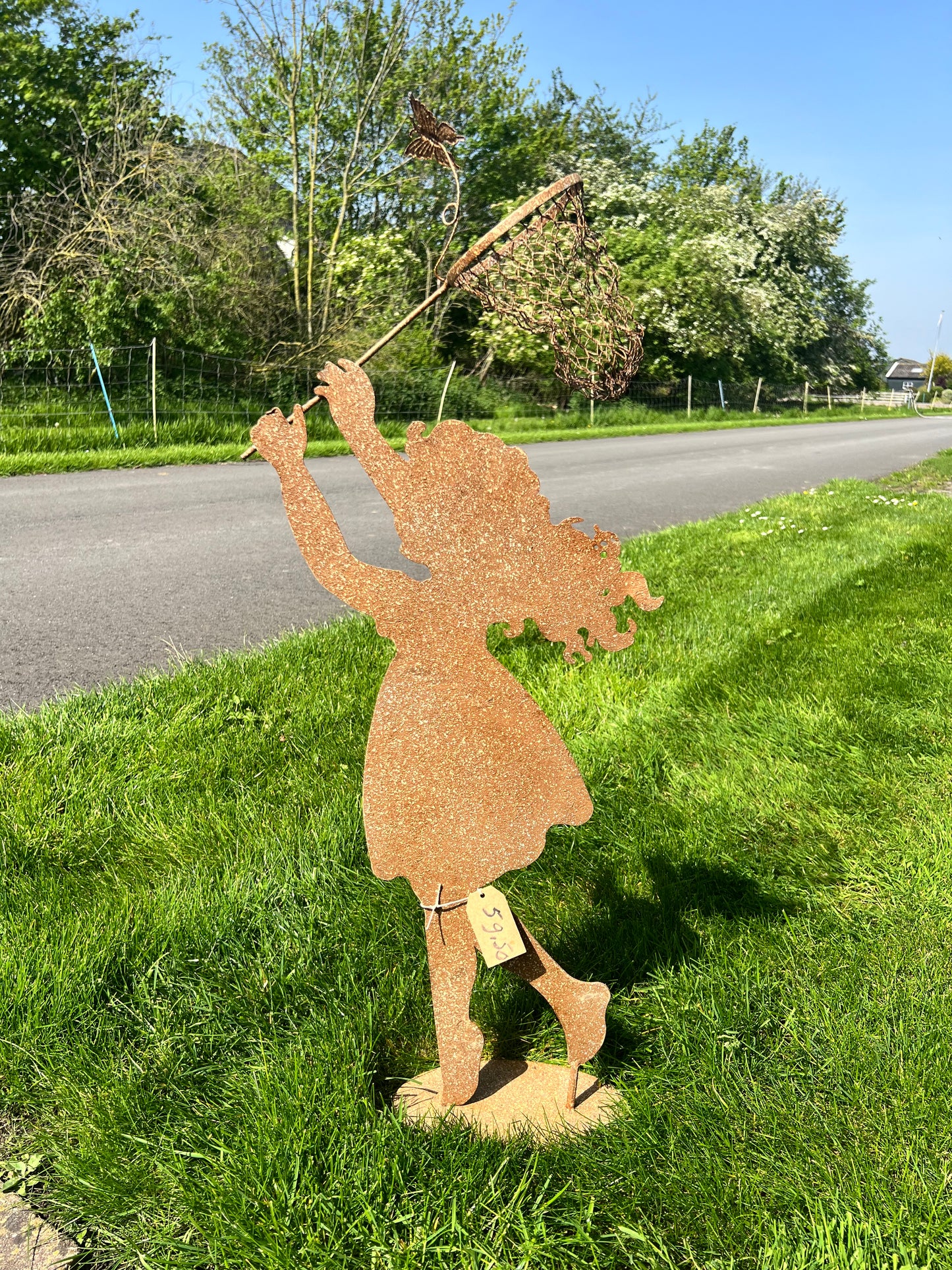 MEISJE | MET | VLINDER | IJZER | ROEST