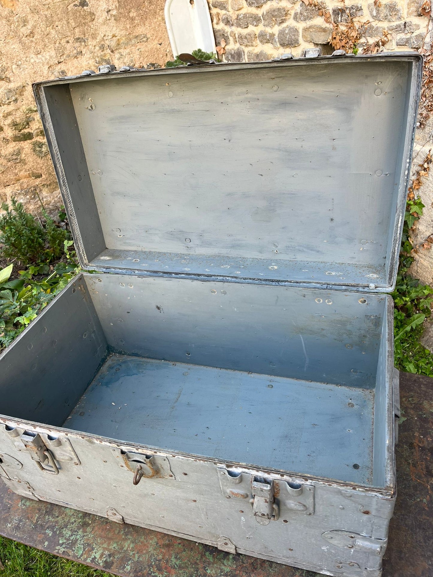 OUDE | HOUTEN | KIST | BROCANTE