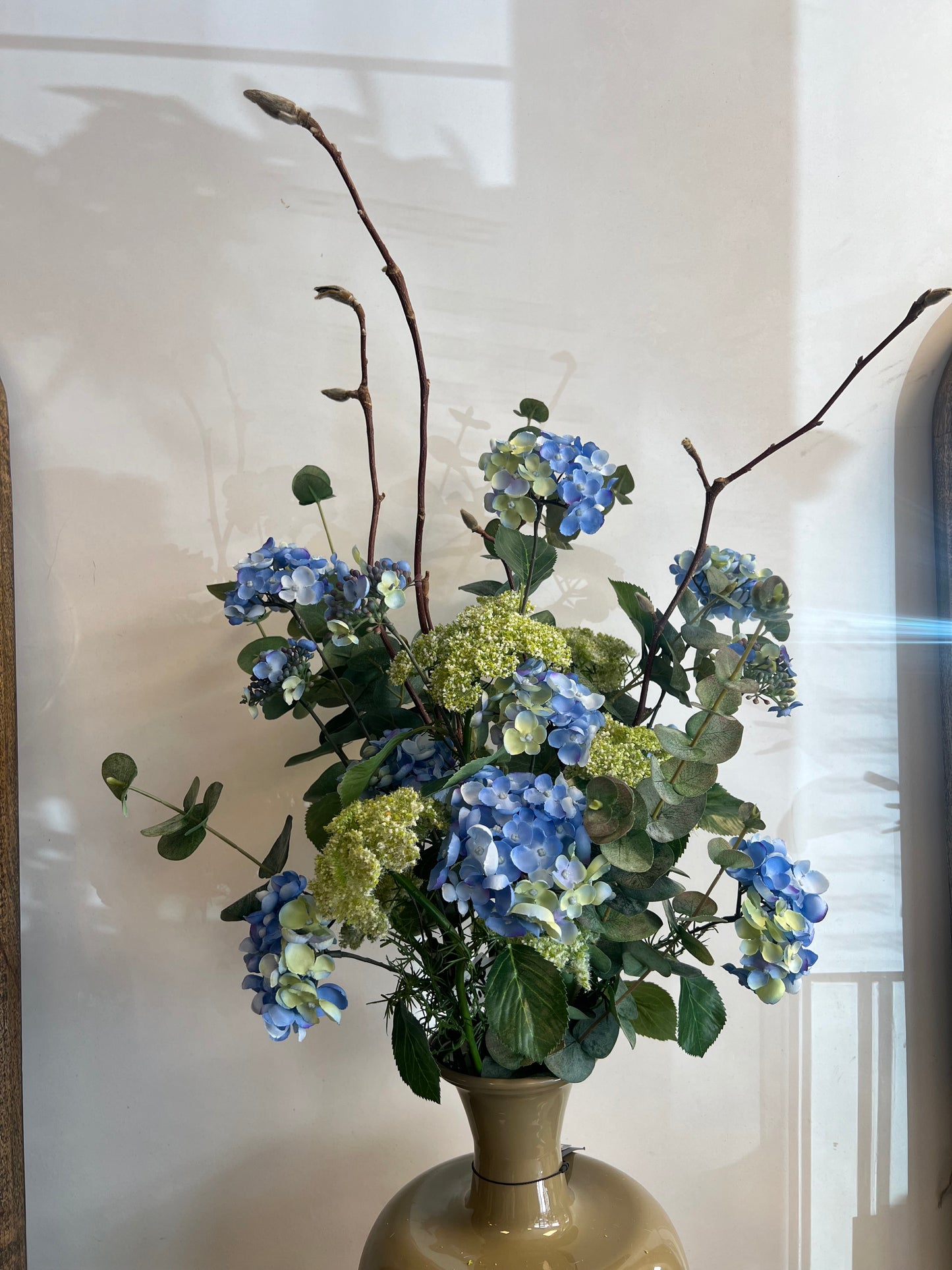 ZIJDEN | BOEKET | BLAUW | HORTENSIA