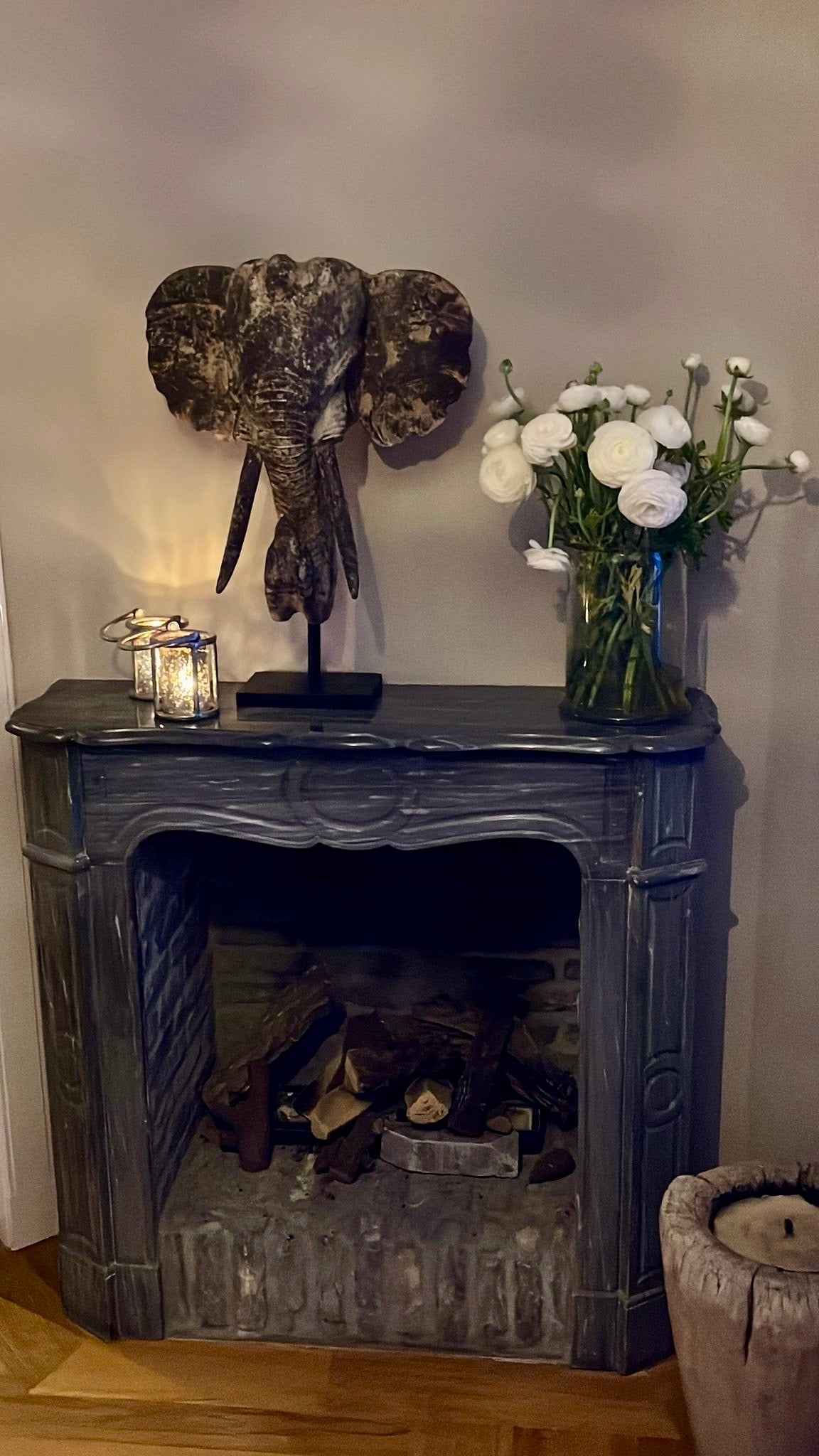 OLIFANT | HANDGEMAAKT | HOUT