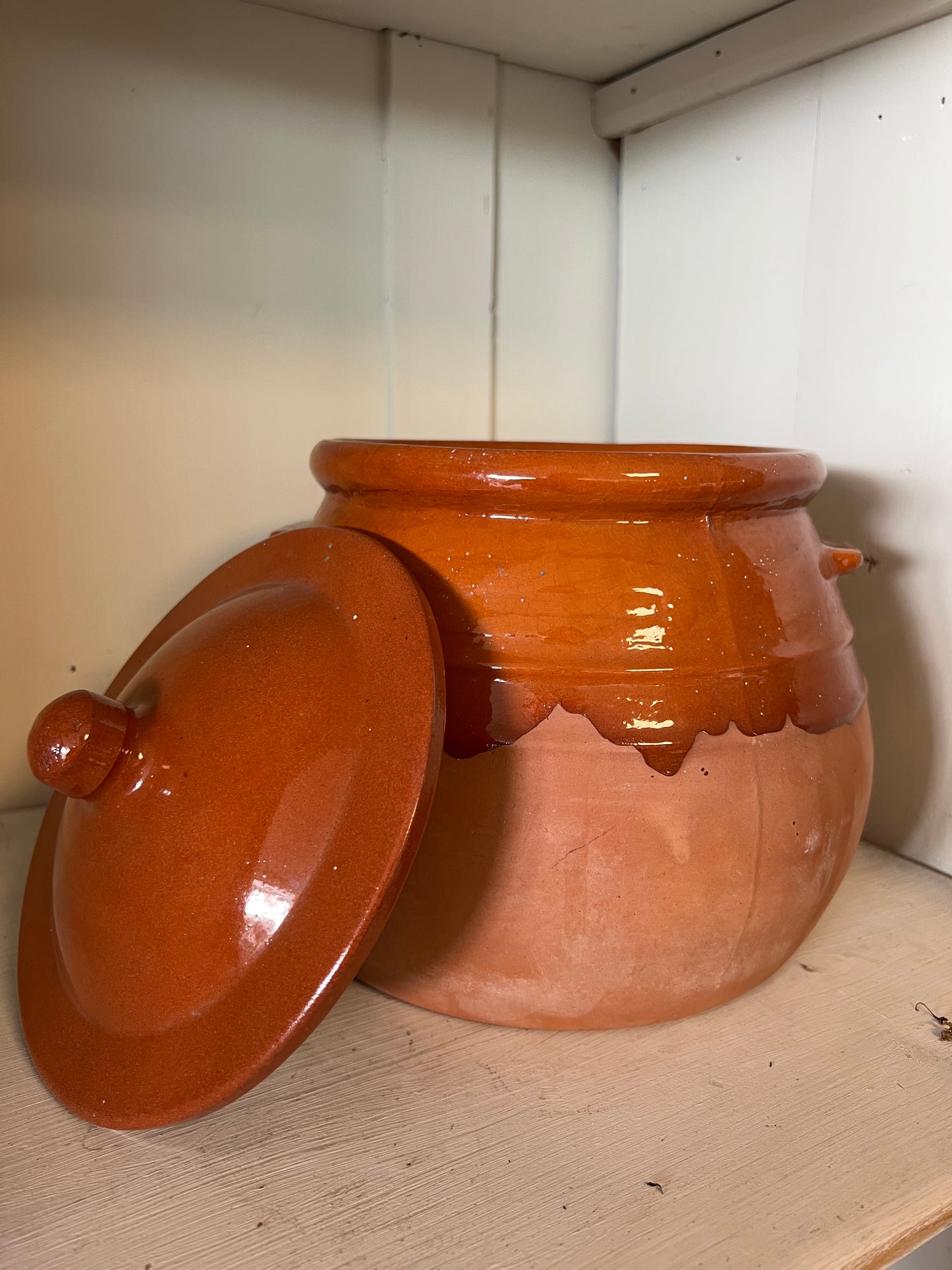 VOORRAADPOT | TERRACOTTA | BROCANTE