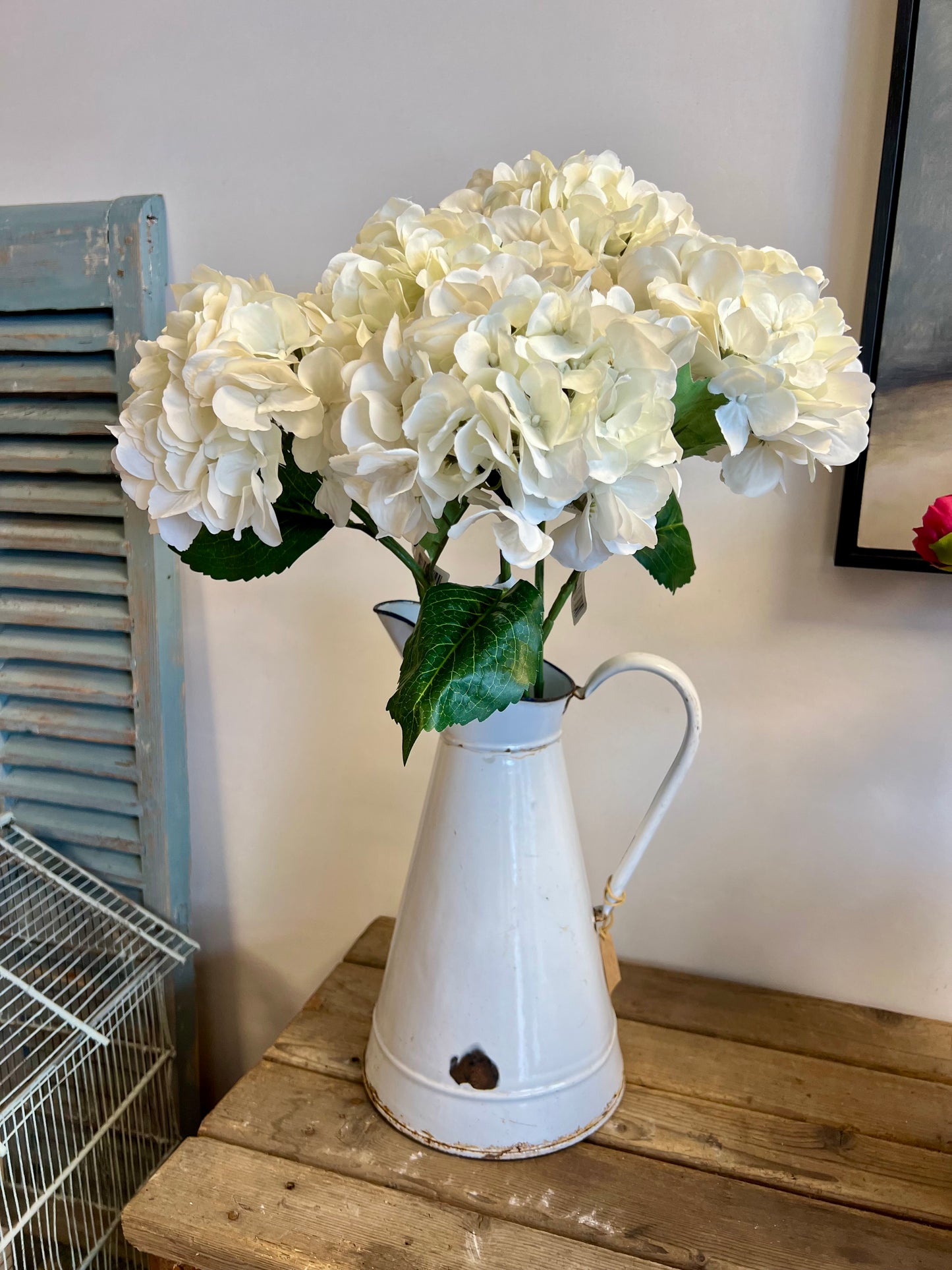 ZIJDEN | HORTENSIA’S | WIT