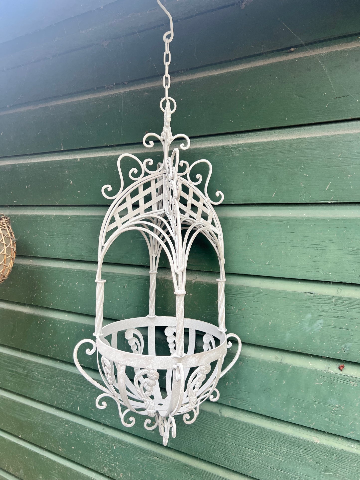 HANGING | BASKET | KLEIN | IJZER