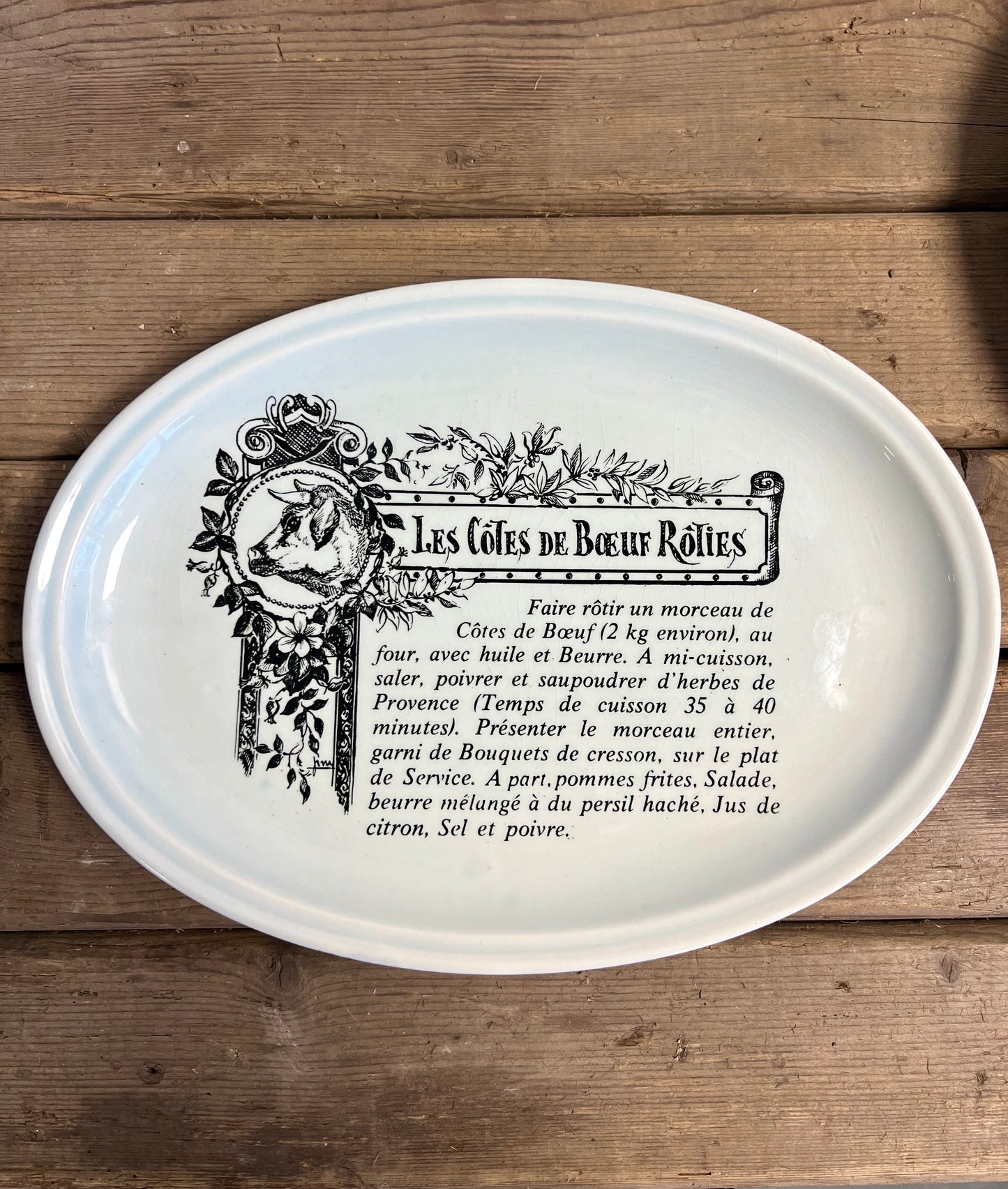 SET | VAN | 4 | BORDEN | MERK | GIEN | BROCANTE