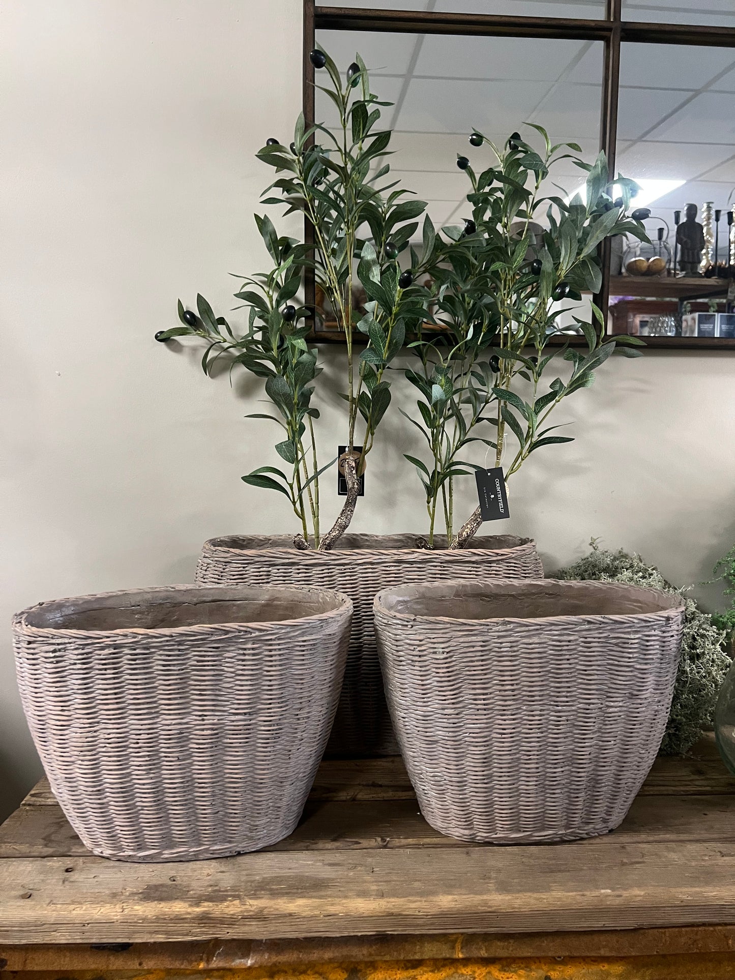 POT | STEEN | CEMENT | ROTAN