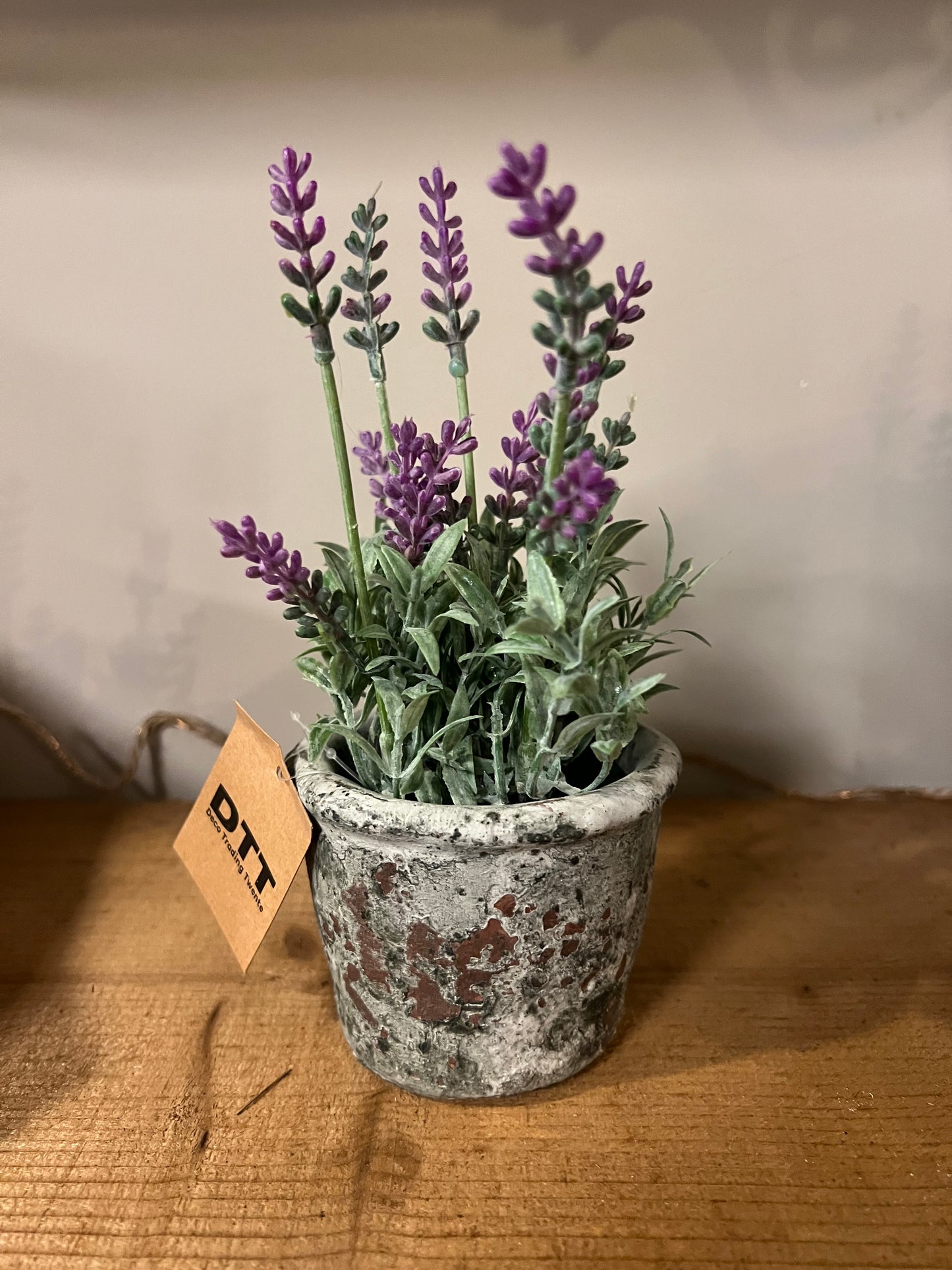 SET | VAN | 2 | POTJES | KUNST | LAVENDEL