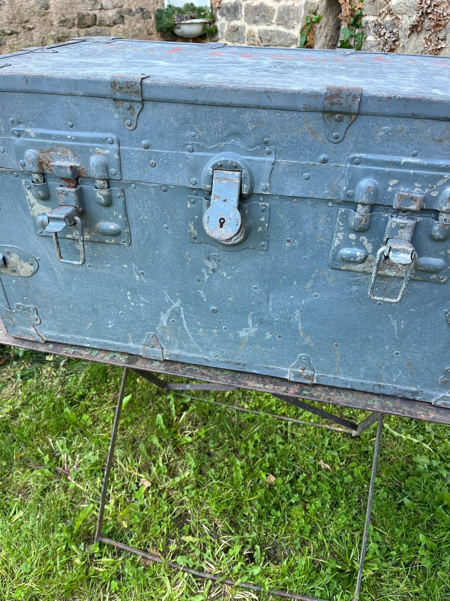 OUDE | HOUTEN | KIST | BROCANTE