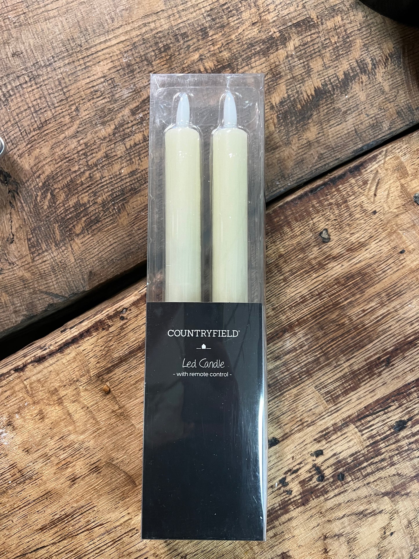 LED | KAARSEN | CREME | INCL | AFSTANDSBEDIENING | LANG