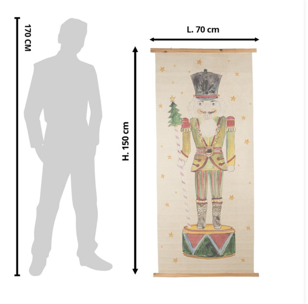 NOTENKRAKER | LINNEN | WANDDOEK