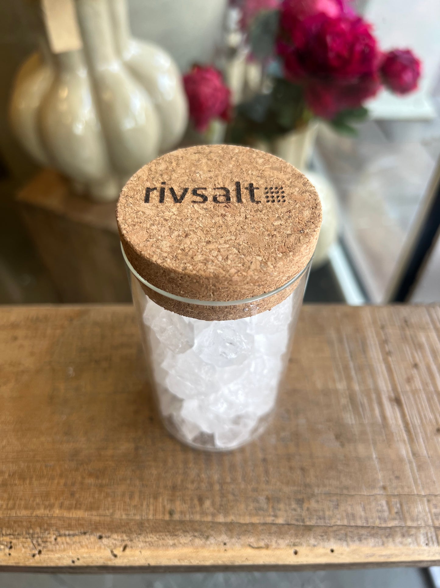 RIVSALT | PASTA | ZOUT | GLAZEN | POT