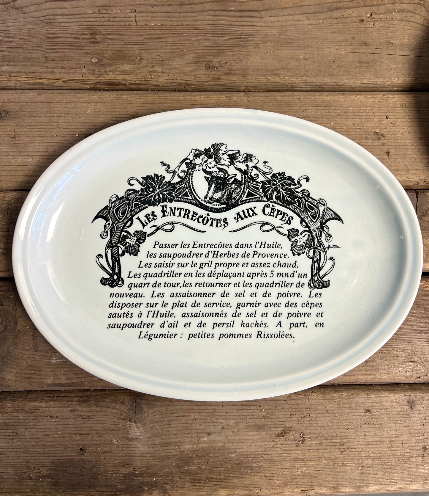 SET | VAN | 4 | BORDEN | MERK | GIEN | BROCANTE