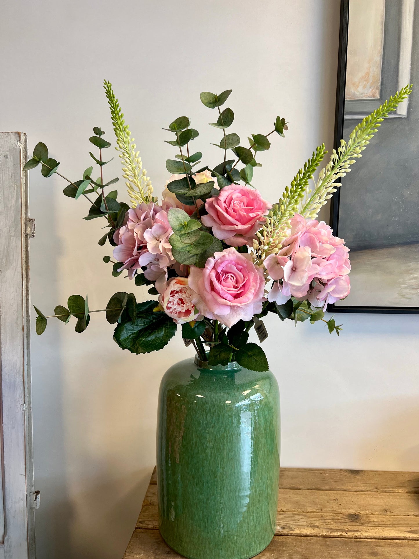 ZIJDEN | BOEKET | ROZE
