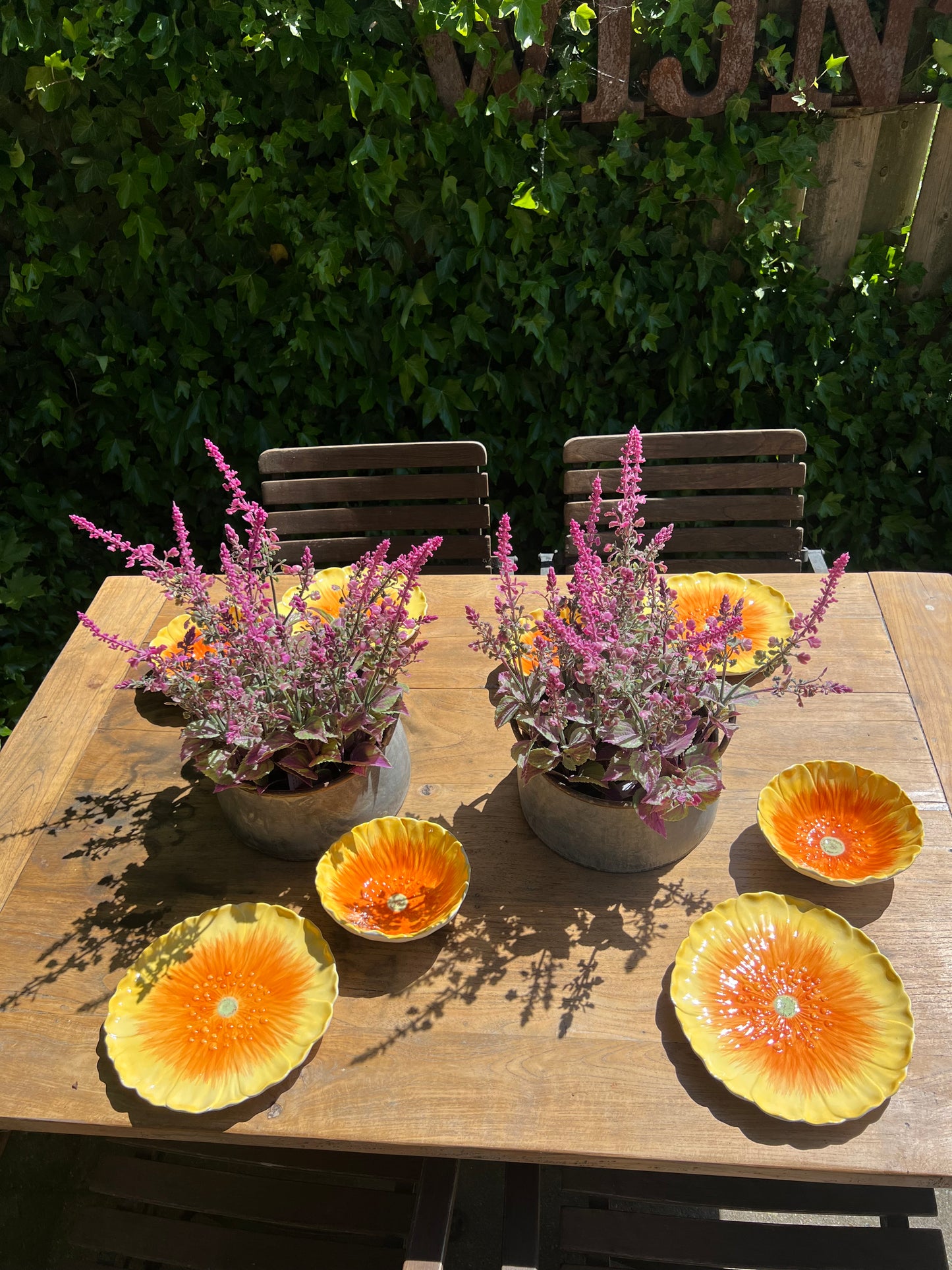 SCHAALTJE | BLOEM | ORANJE | GEEL