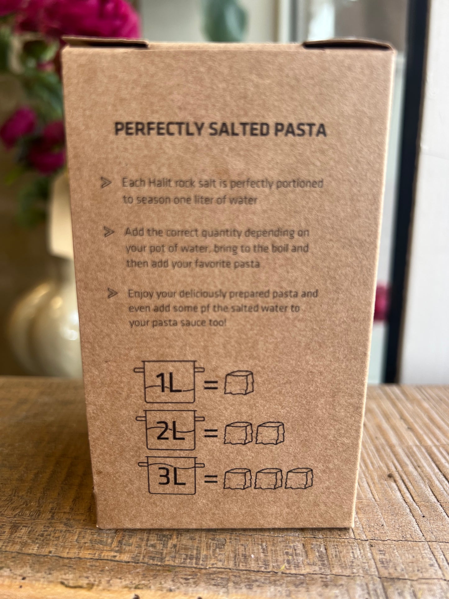 RIVSALT | PASTA | ZOUT | GLAZEN | POT