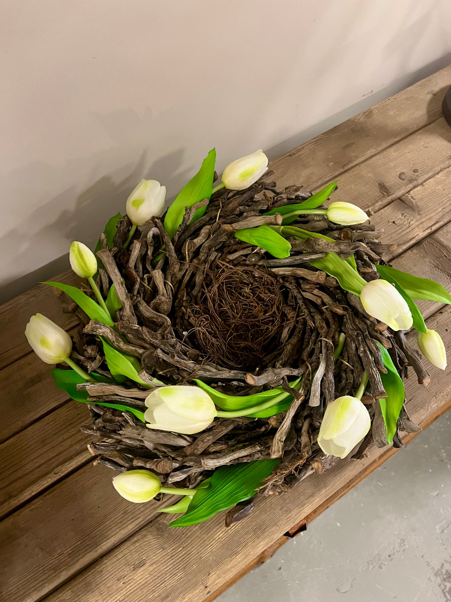 KRANS | INCL | KUNST | TULPEN | 40 CM