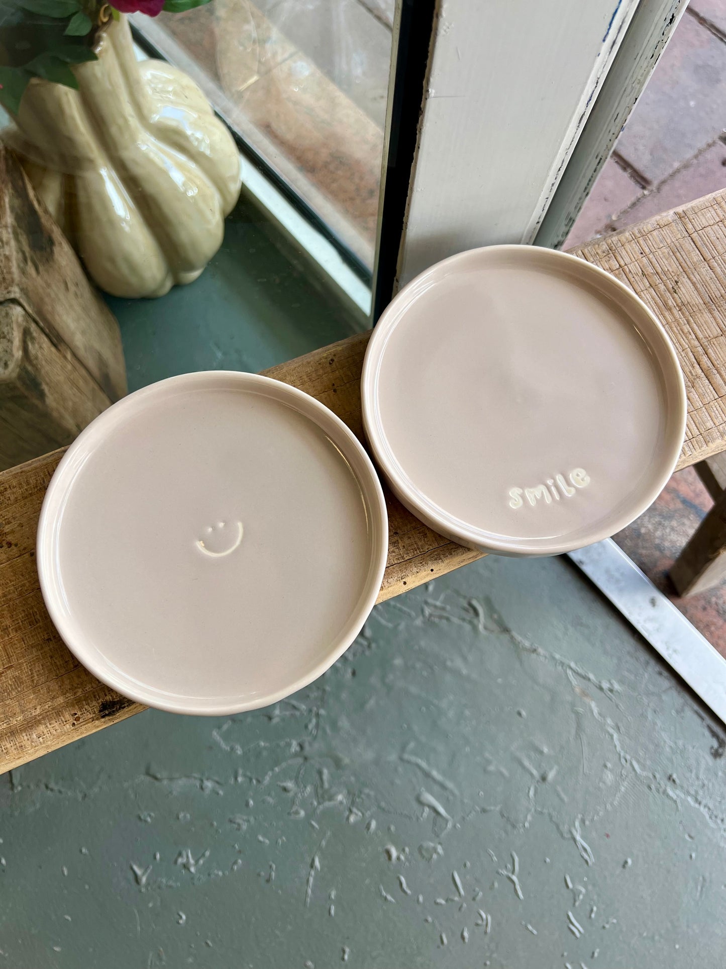 SET | VAN | 2 | ONTBIJTBORDJES | SMILEY | GUSTA