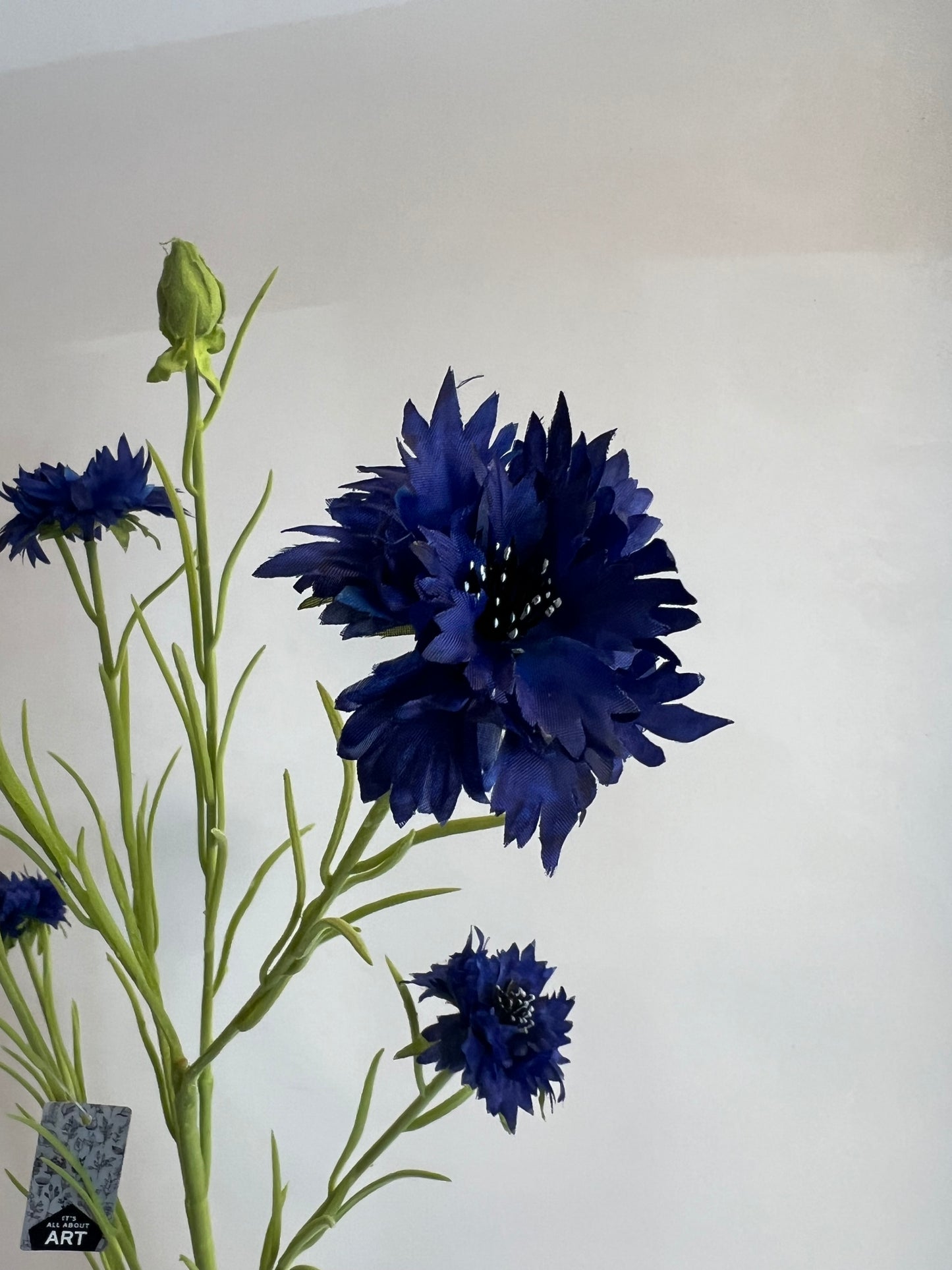 ZIJDEN | DONKER | BLAUWE | KORENBLOEMEN