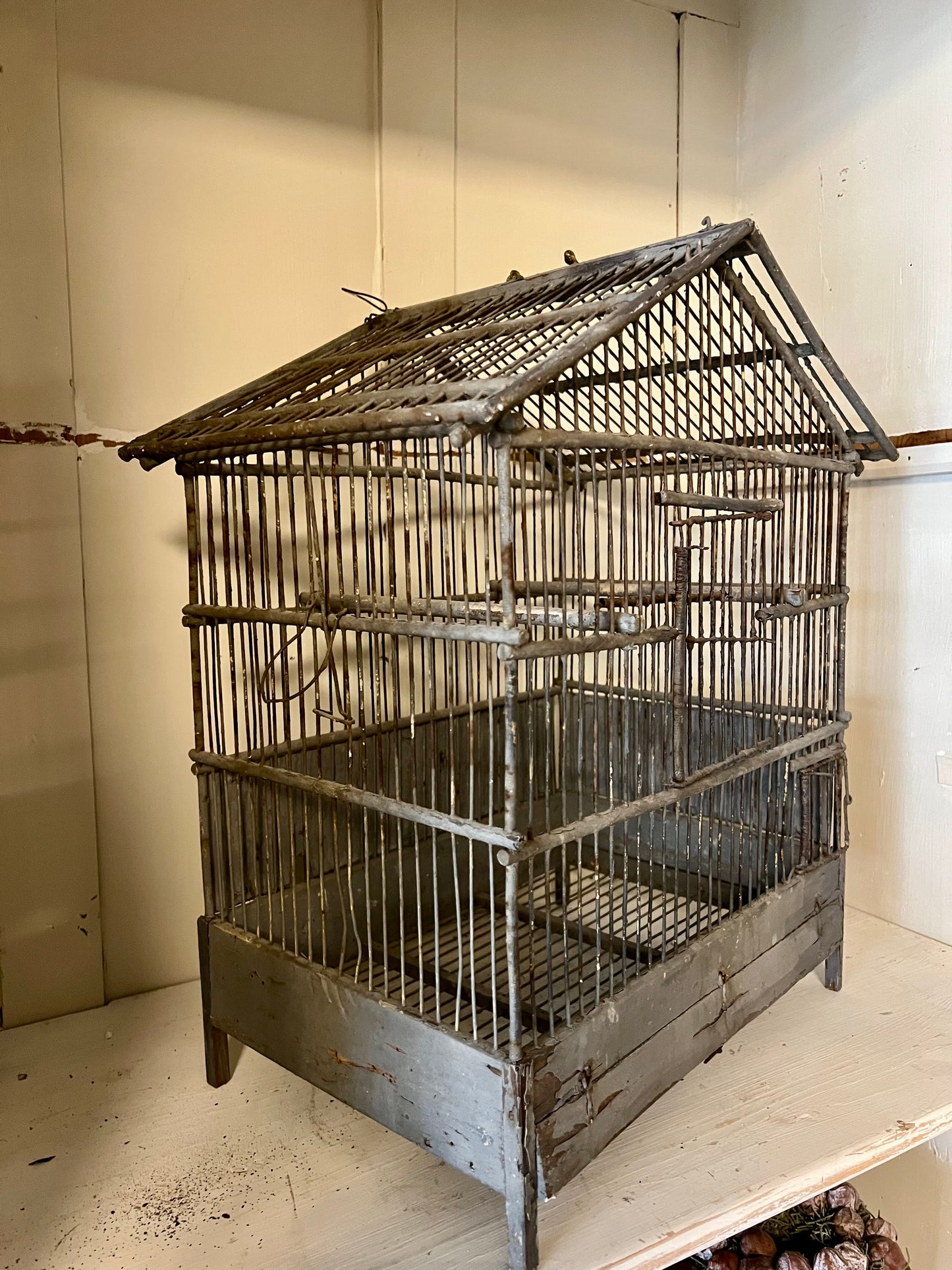 VOGELKOOI | BLAUW | GRIJS | BROCANTE