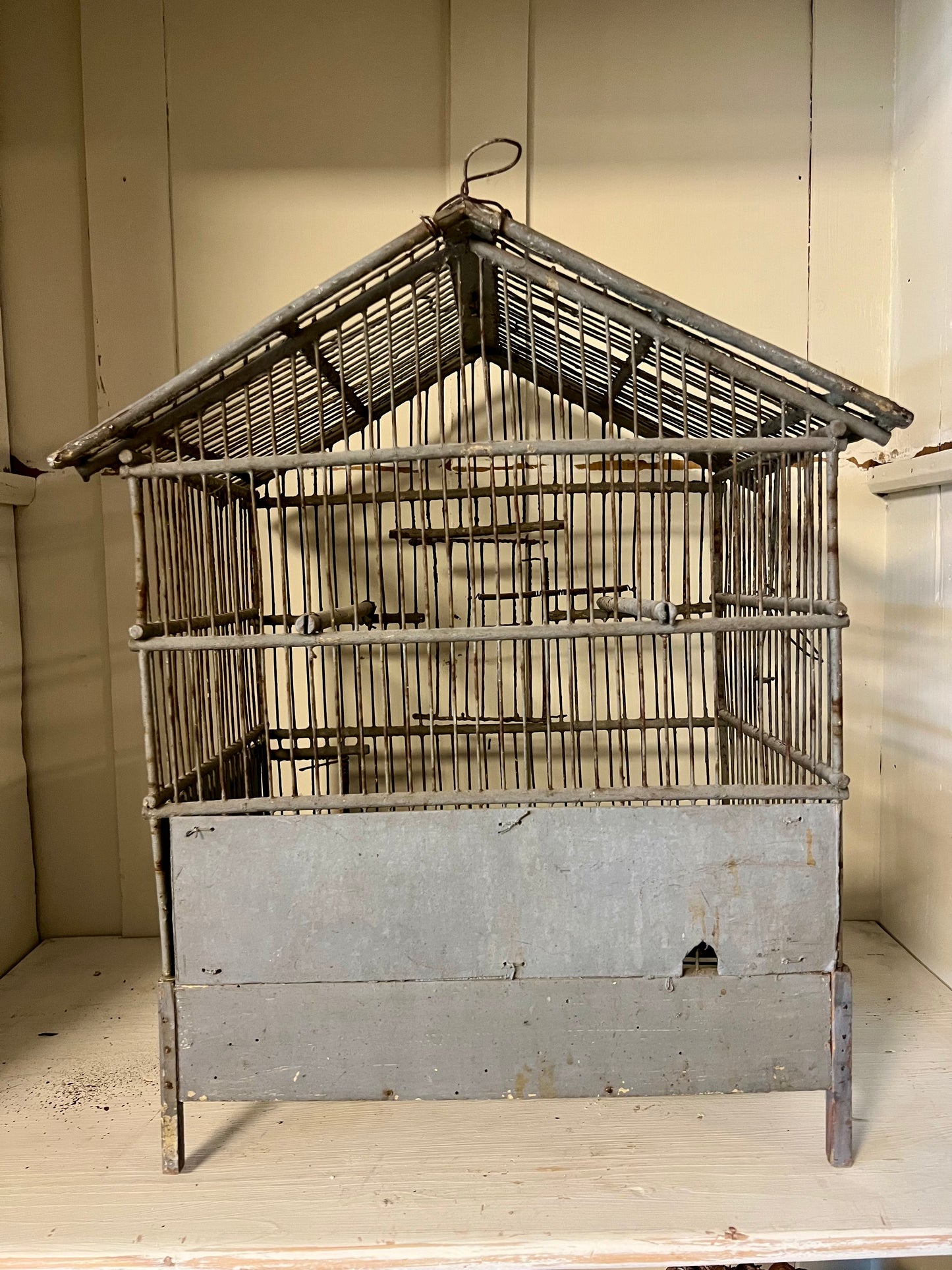 VOGELKOOI | BLAUW | GRIJS | BROCANTE