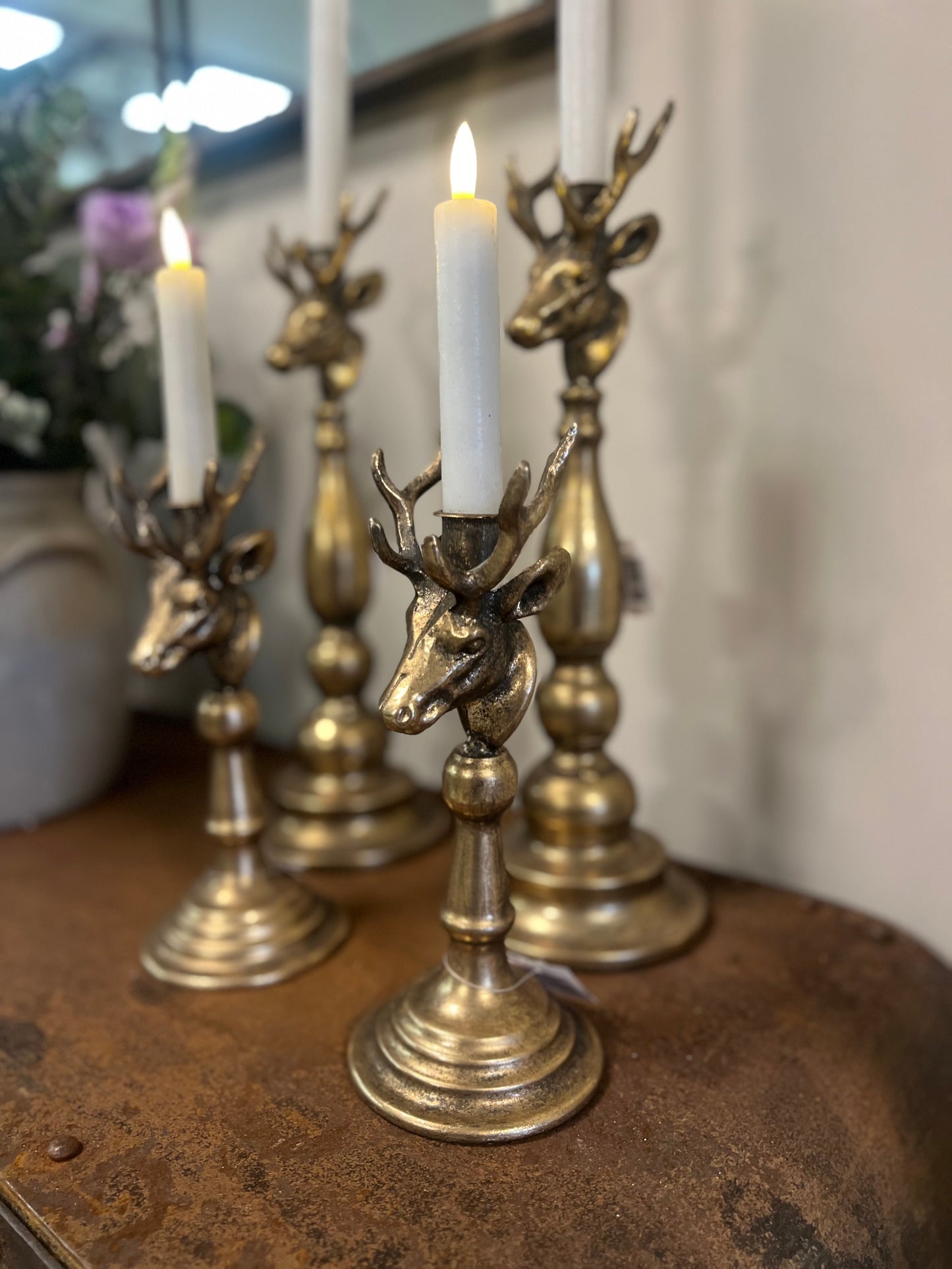 KANDELAAR | HERT | GROOT | KLEIN | GOUD
