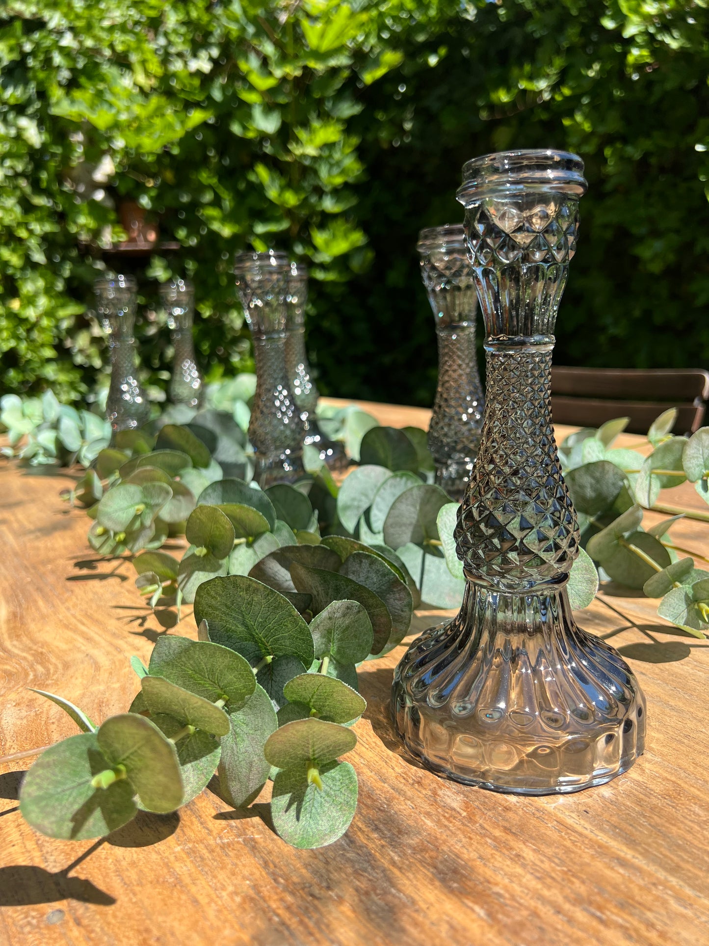 KANDELAAR | SMOKED | GLAS