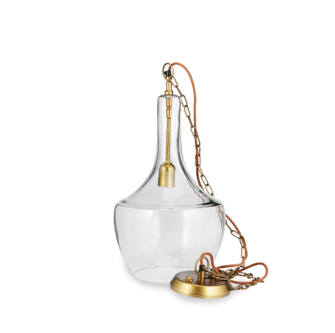 NKUKU | PLAFOND | LAMP | GLAS | MESSING
