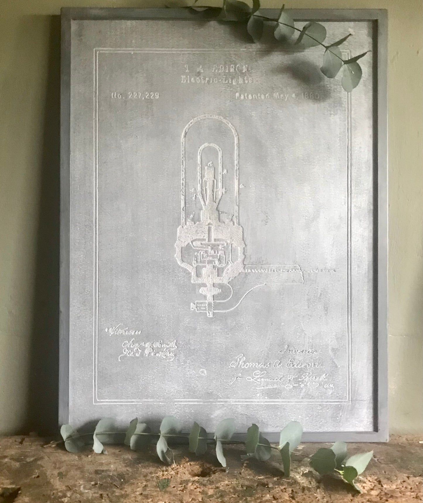 SCHILDERIJ | STEEN | HOUT