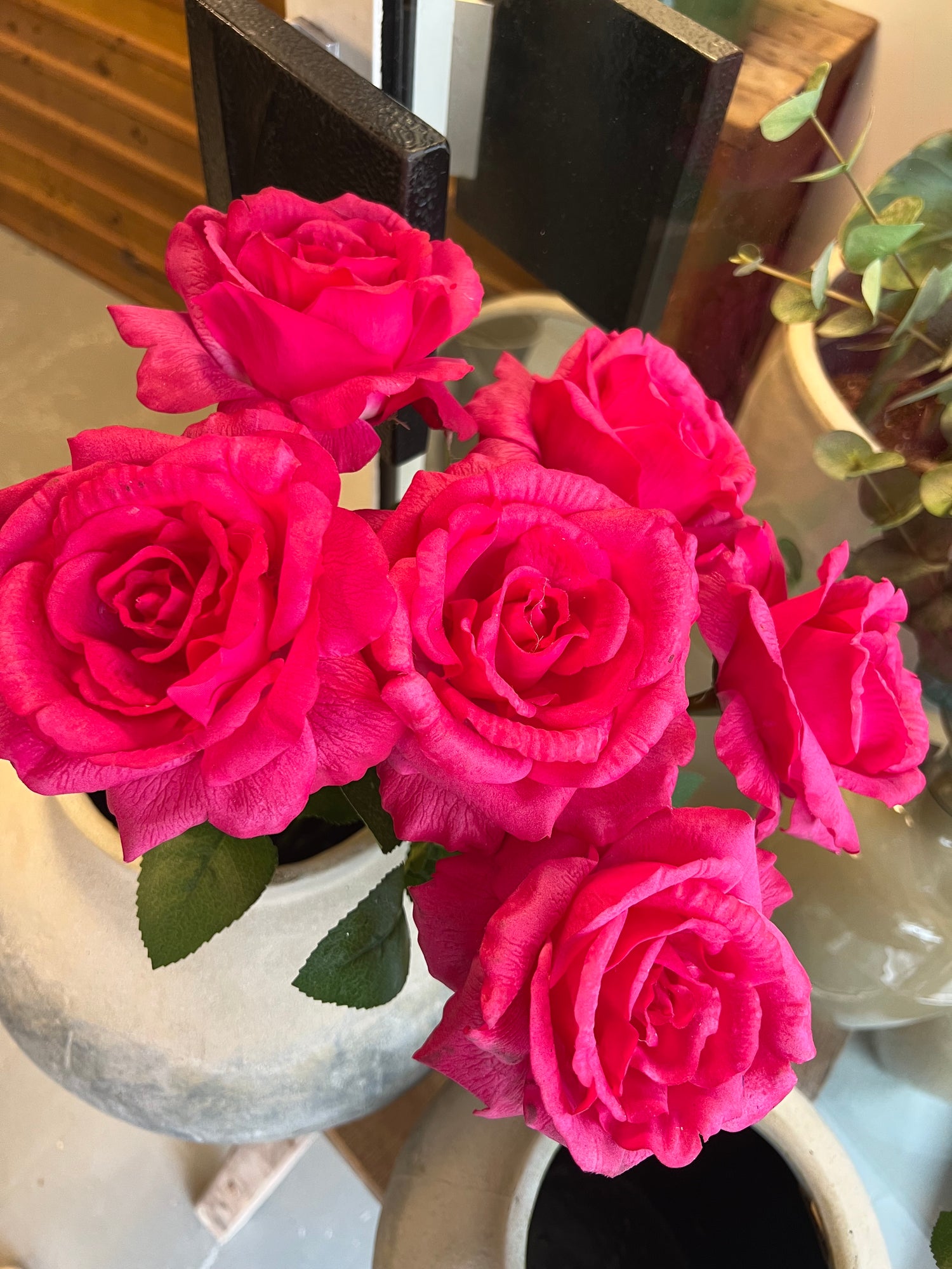 40% korting op zijden bloemen