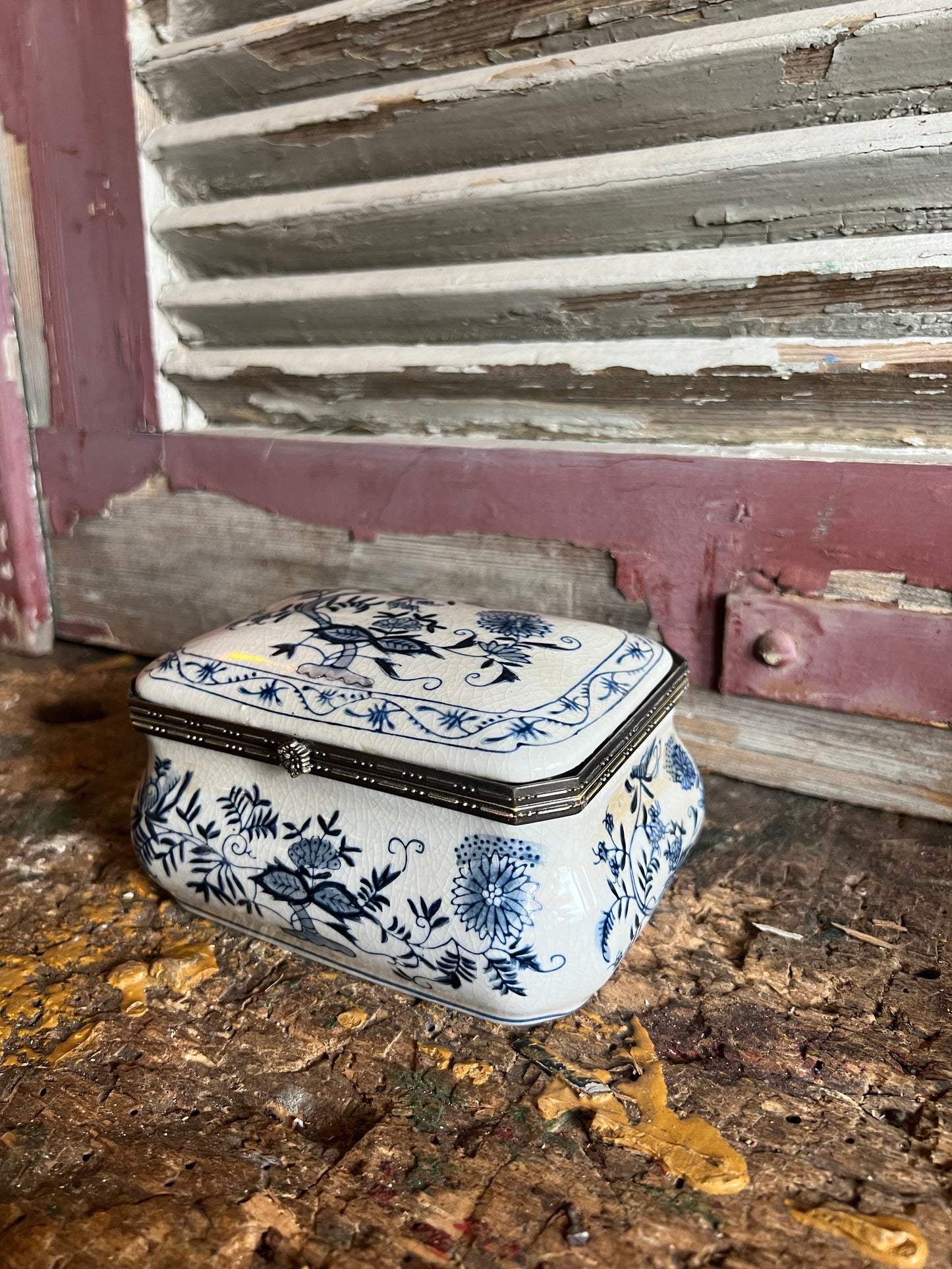 DELFT | BLAUW | SIERADENKIST |PORSELEIN