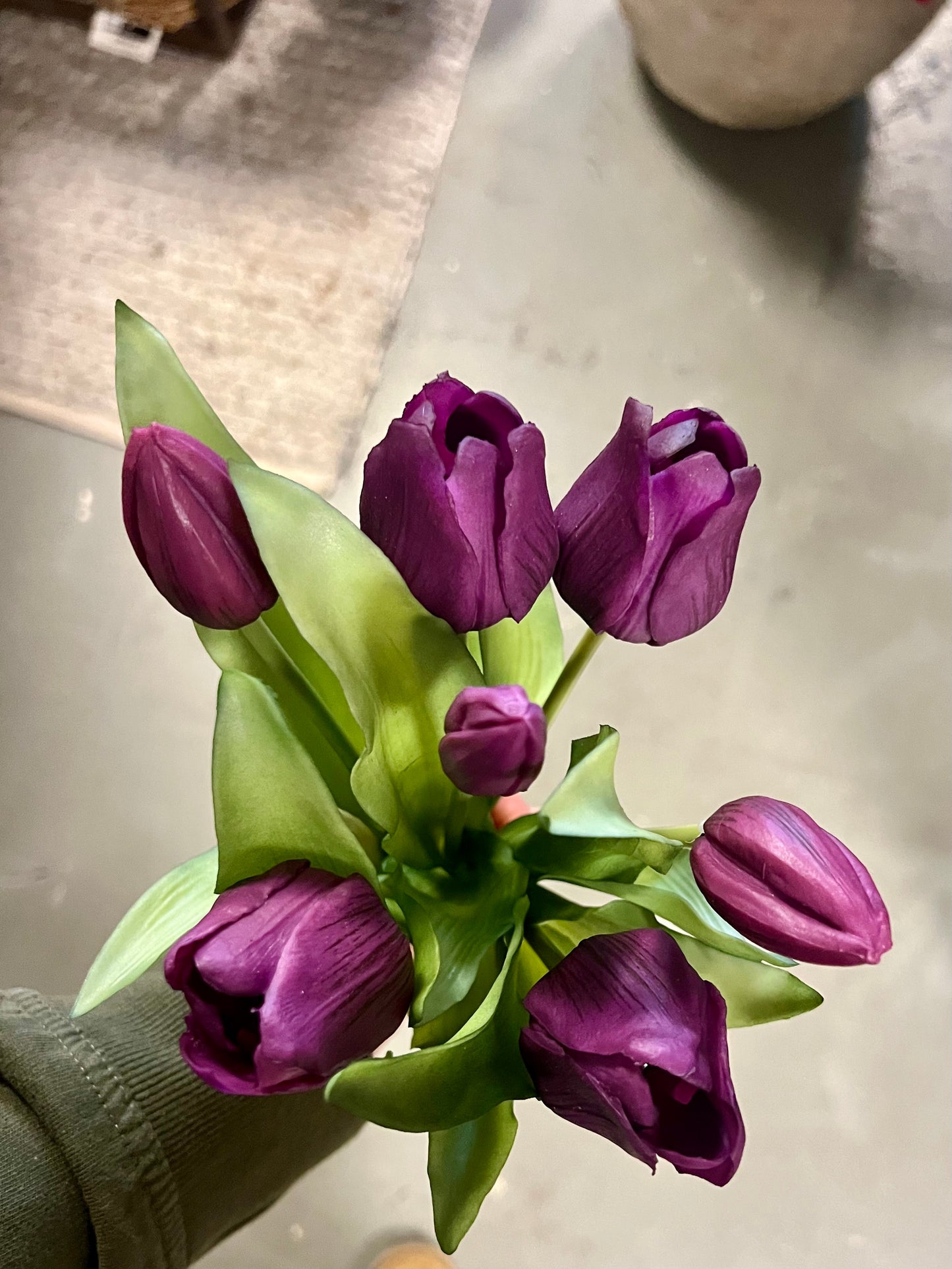 TULPEN|  PAARS | SILICONE | REAL | TOUCH