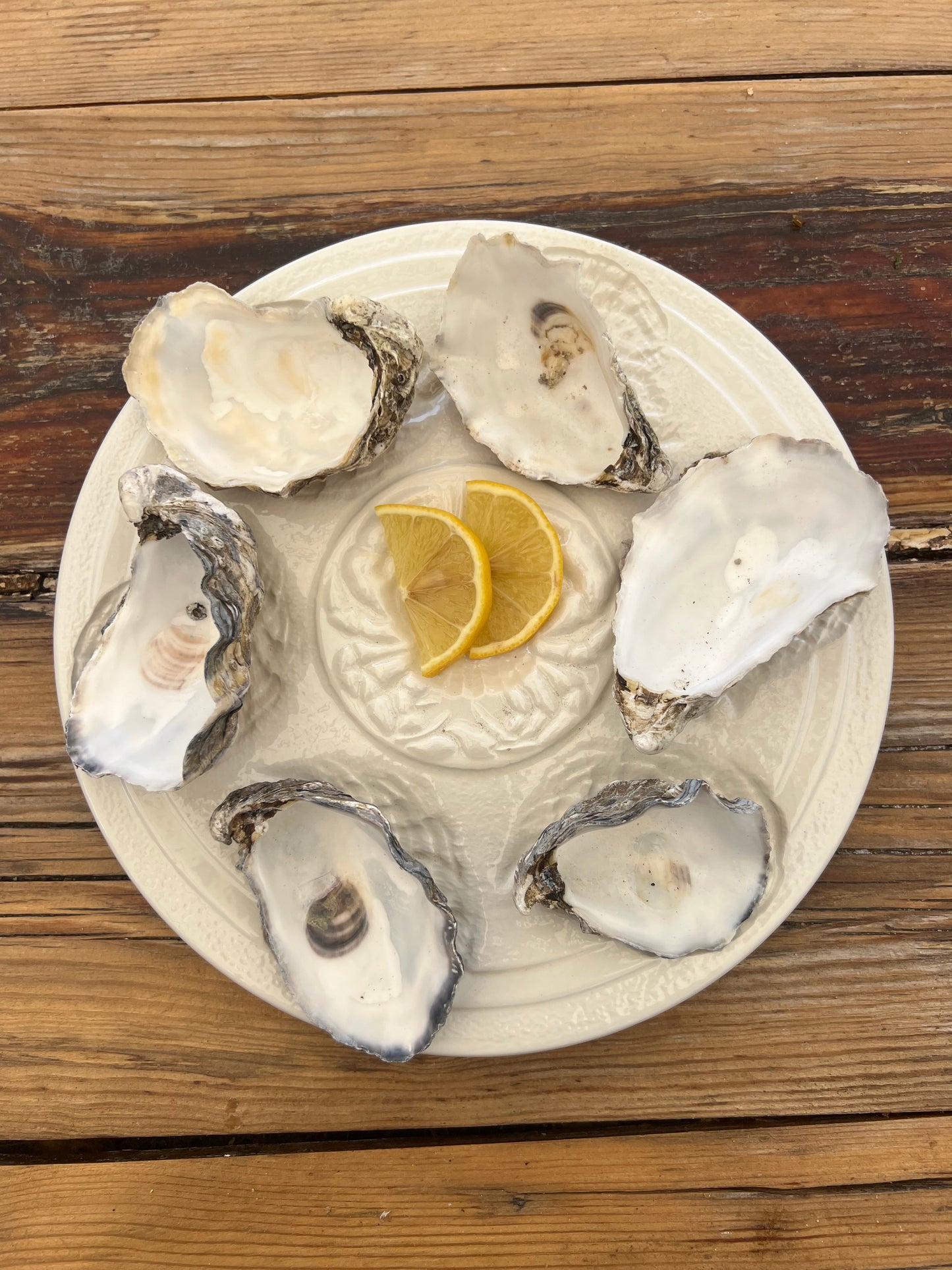 OESTERBORD | KRAB | WIT | KLEIN