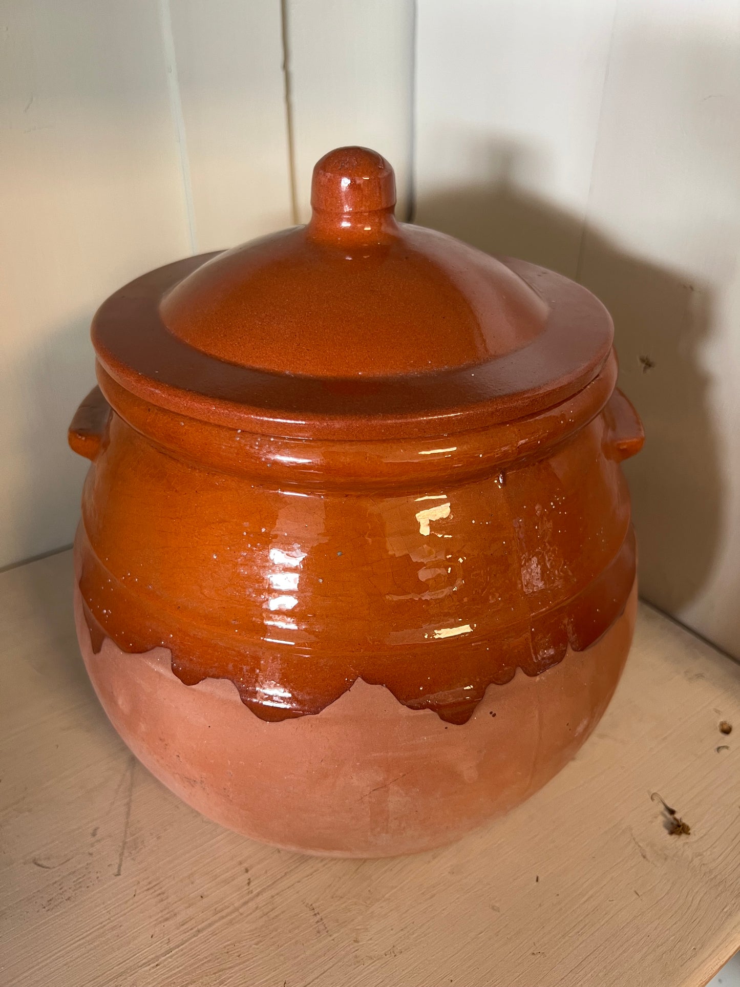 VOORRAADPOT | TERRACOTTA | BROCANTE