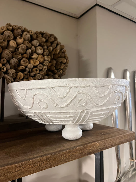 TERRACOTA | SCHAAL | WIT