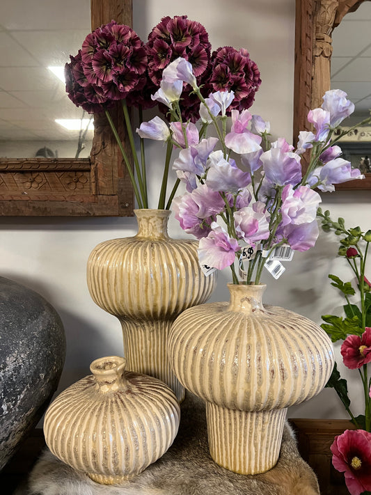 VAAS | BEIGE | ORGANISCHE | VORM | DIVERSE | MATEN