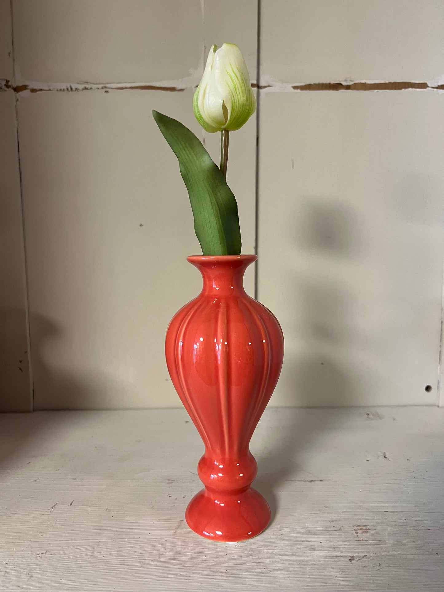 VAASJES | 3 | MATEN | DONKER | ORANJE | KERAMIEK