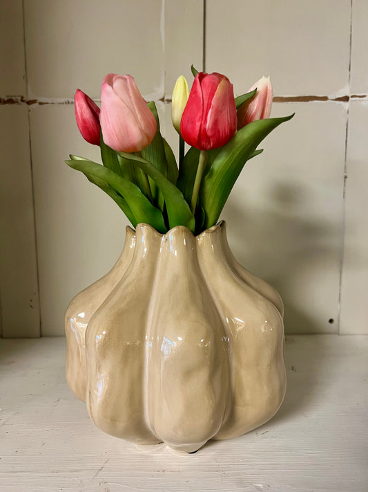 TULPEN | GEMENGD | ROZE | WIT  | SILICONE | REAL | TOUCH