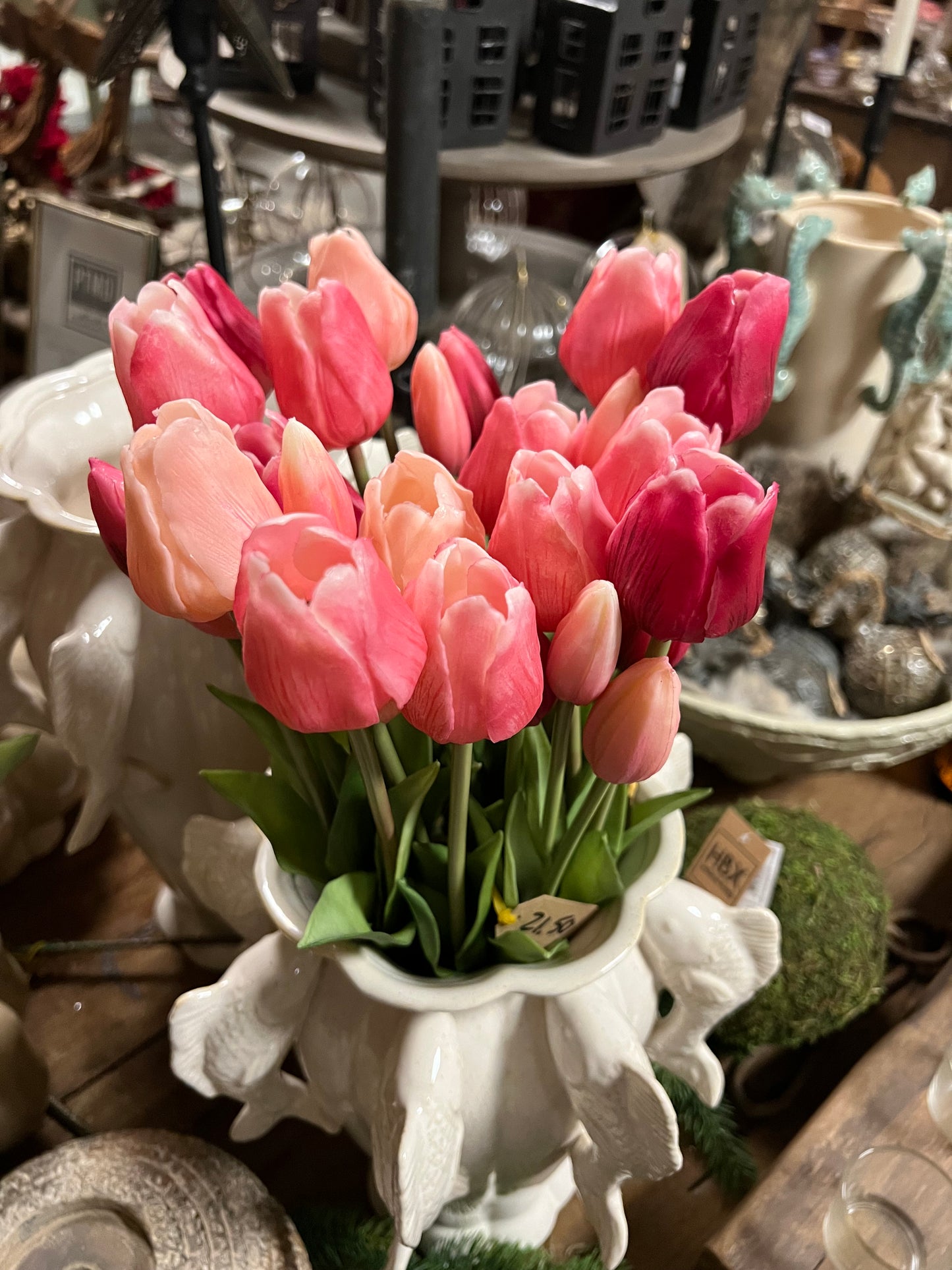 REAL | TOUCH | TULPEN GEMENGD | ROZE | LANG