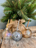 KERSTBAL | DRINKGLAS | RIETJE | GOUD | BRONS
