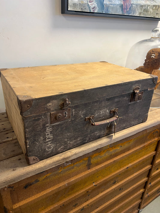 OUDE | HOUTEN | KIST | BROCANTE
