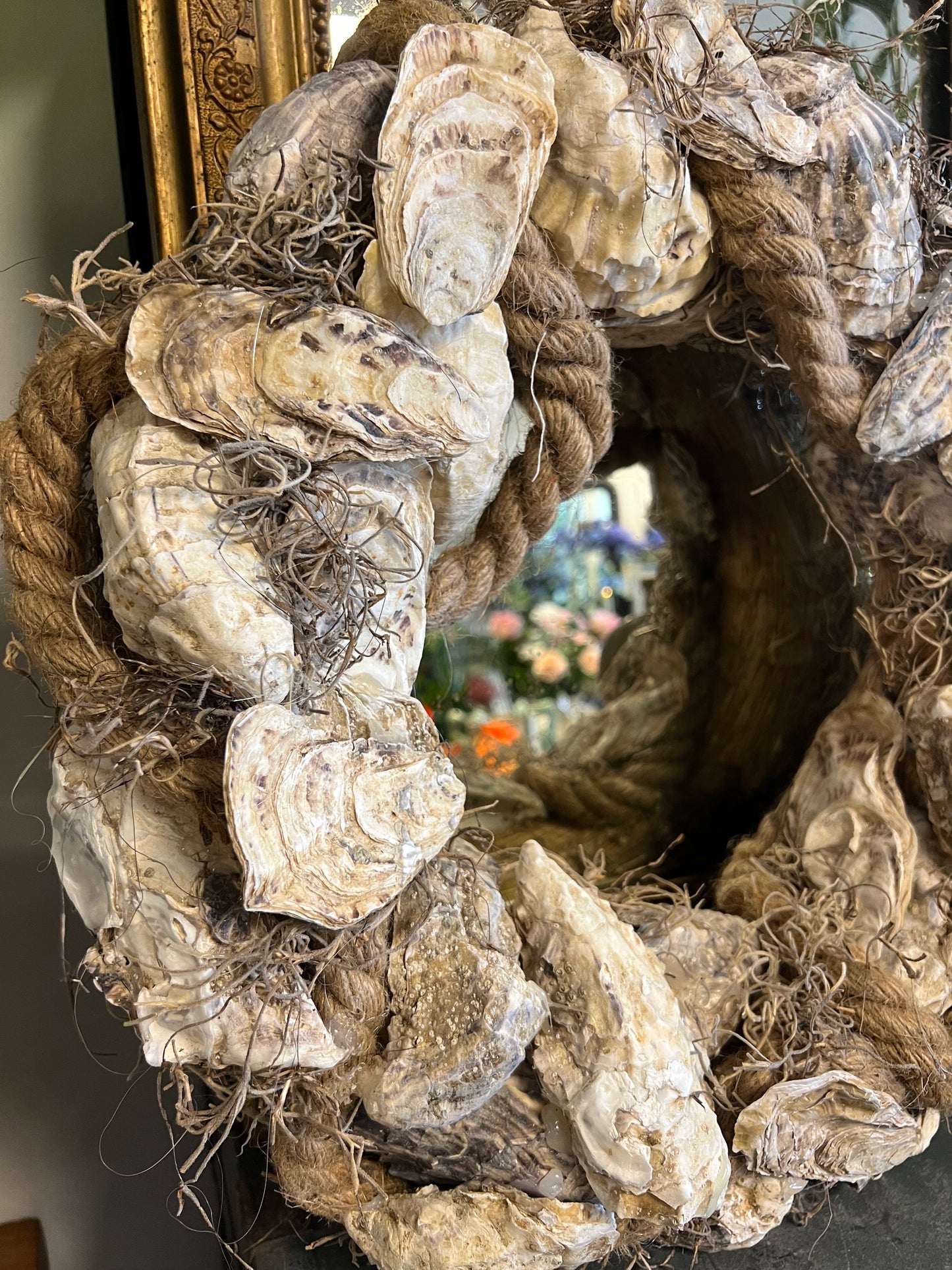 OESTERKRANS | MET | TOUW | 46 CM