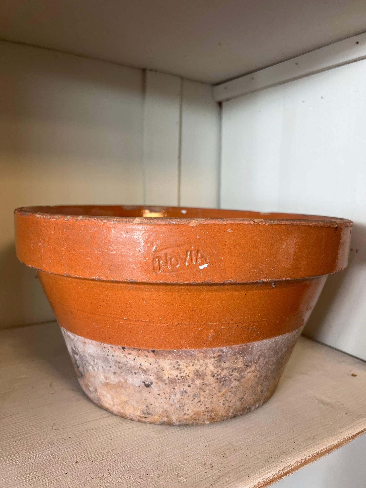 SCHAAL | TERRACOTTA | GROOT | BROCANTE