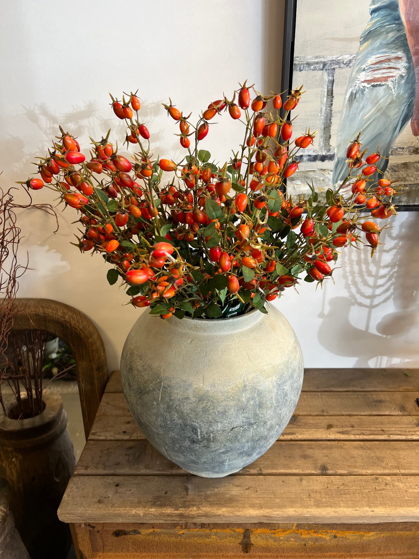 KUNST | ROZENBOTTEL | ORANJE | SILK-KA