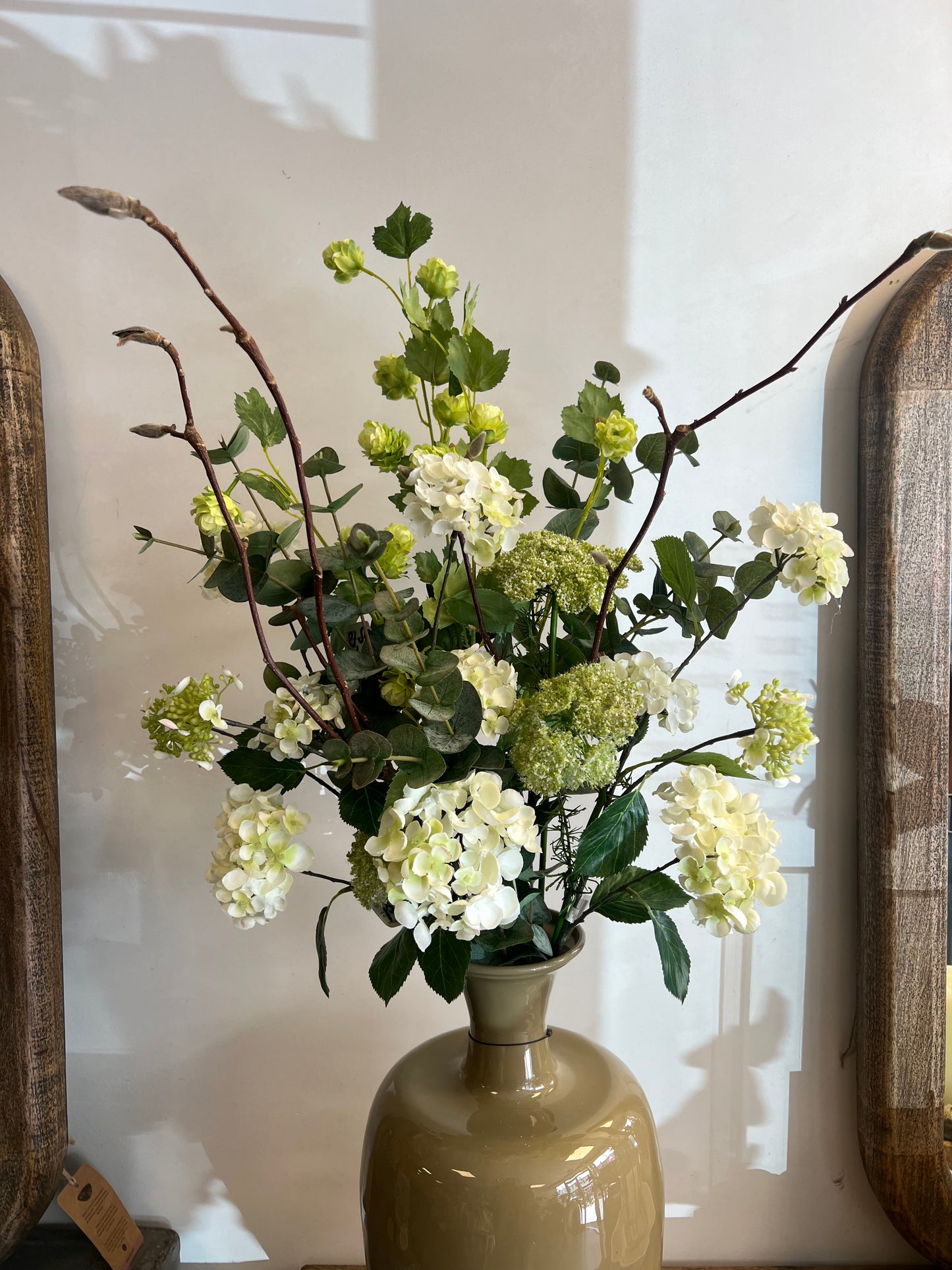 ZIJDEN | BOEKET | WIT |HORTENSIA